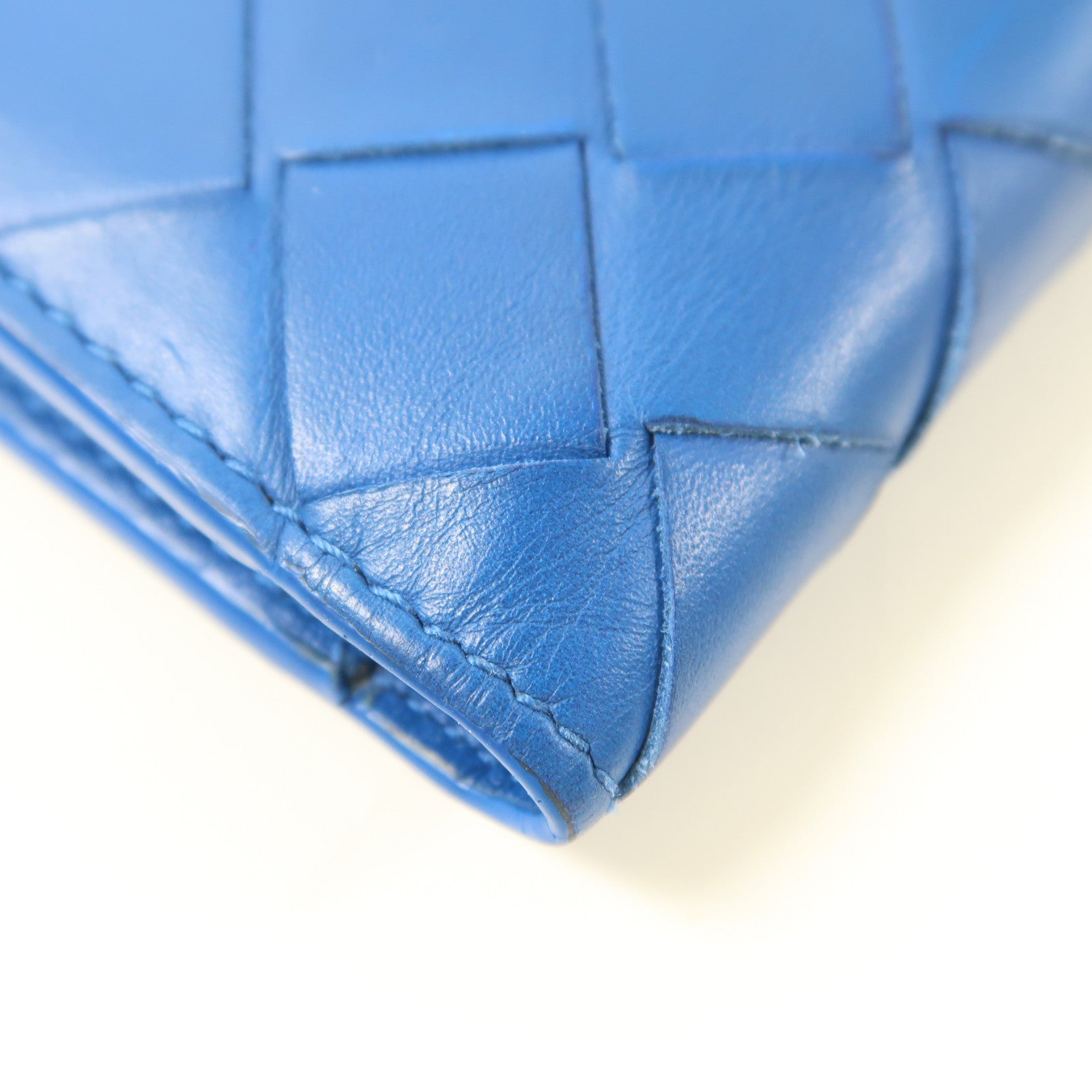BOTTEGA VENETA 皮革Wallet錢包藍色