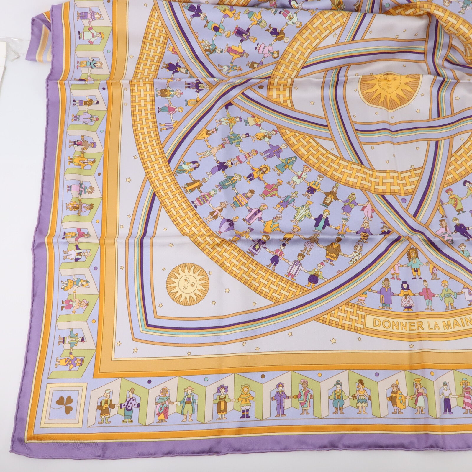 HERMES 絲質Scarf 90X90絲巾
