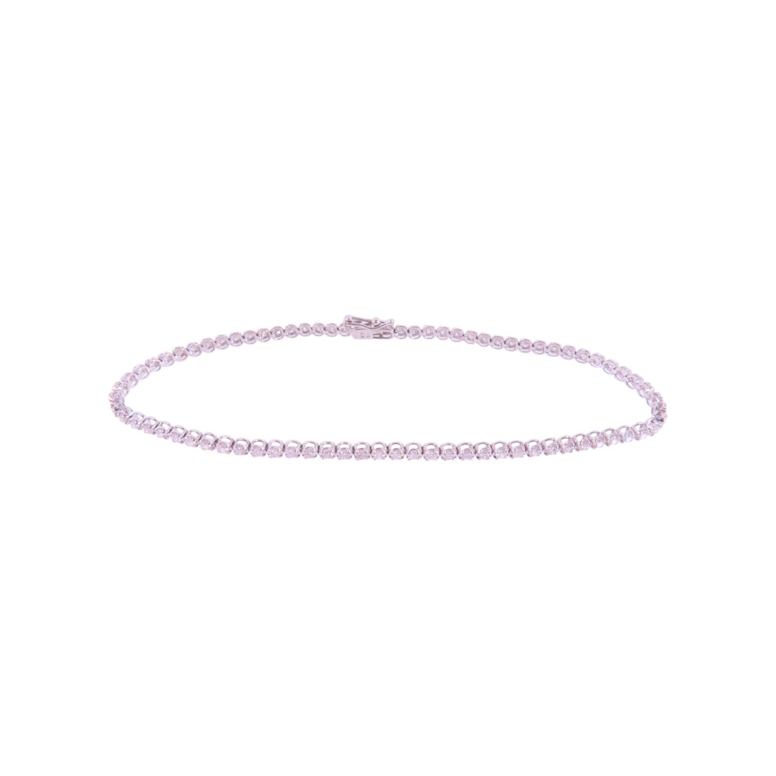 JEWELRY Diamond Bracelet 18K White Gold