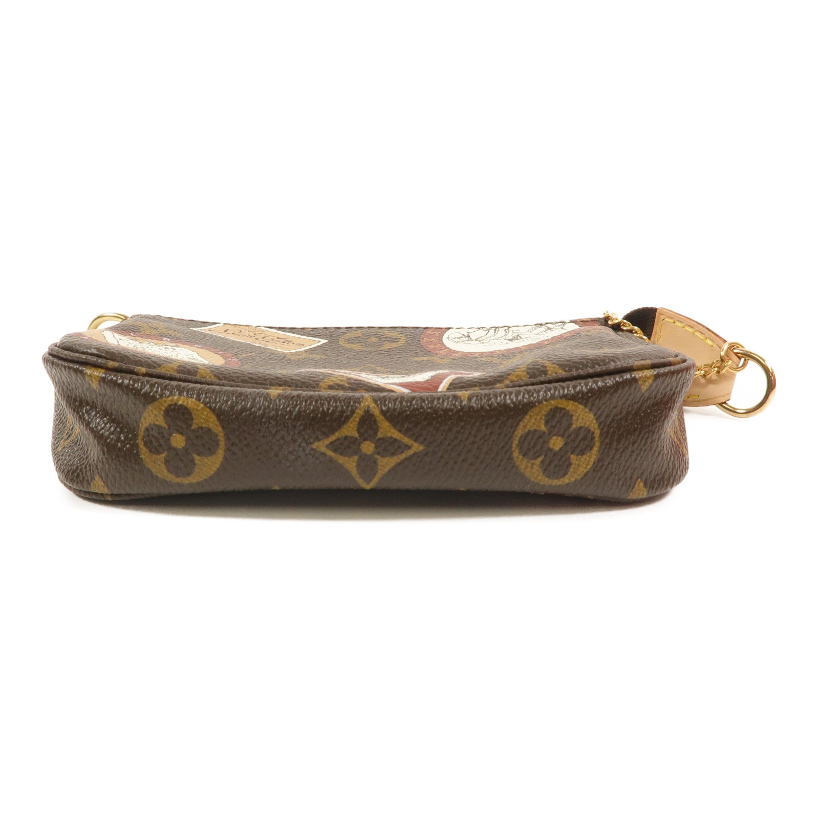 LOUIS VUITTON Monogram Mini Pochette Accessoires Pouch零錢包