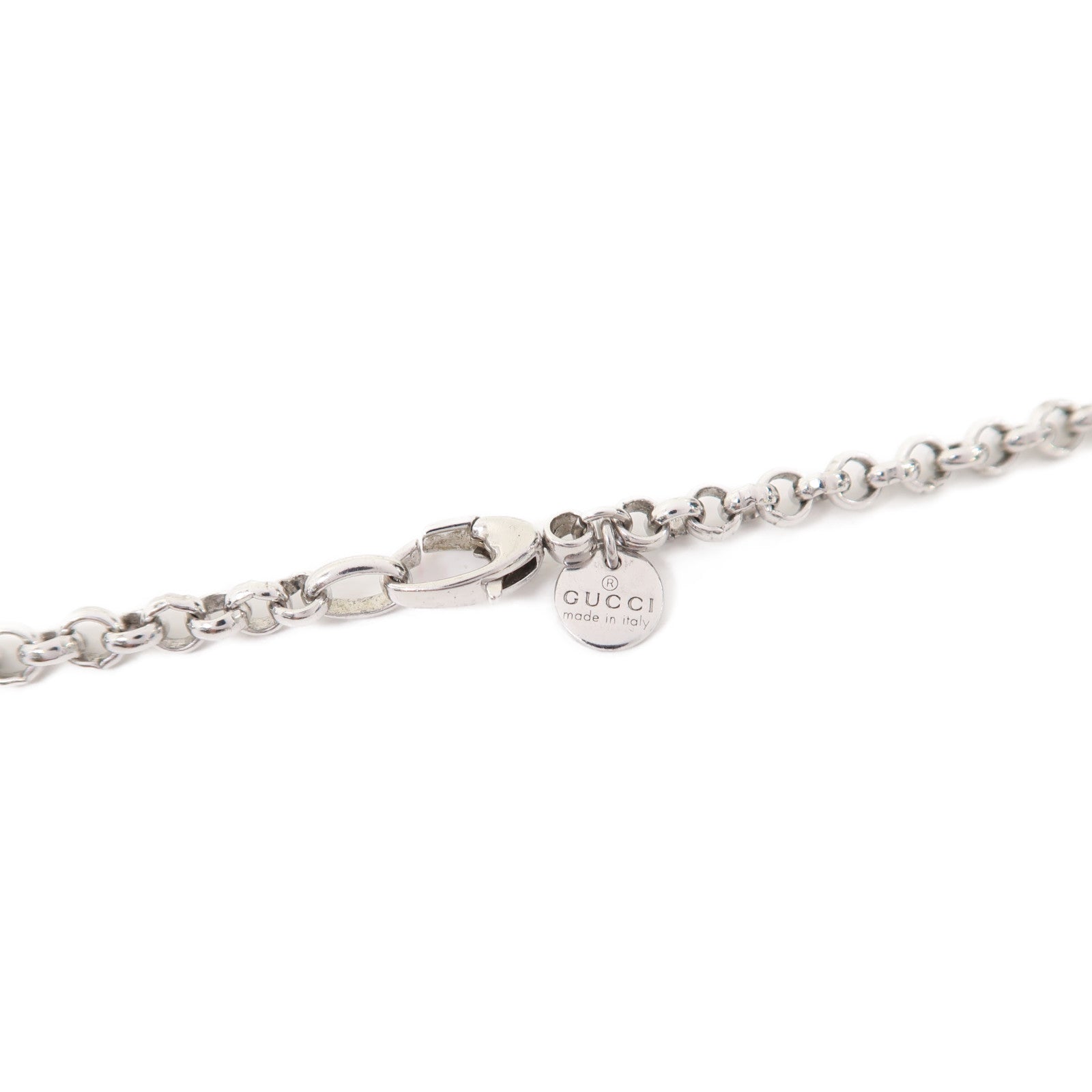 GUCCI 925純銀Necklace項鍊銀色