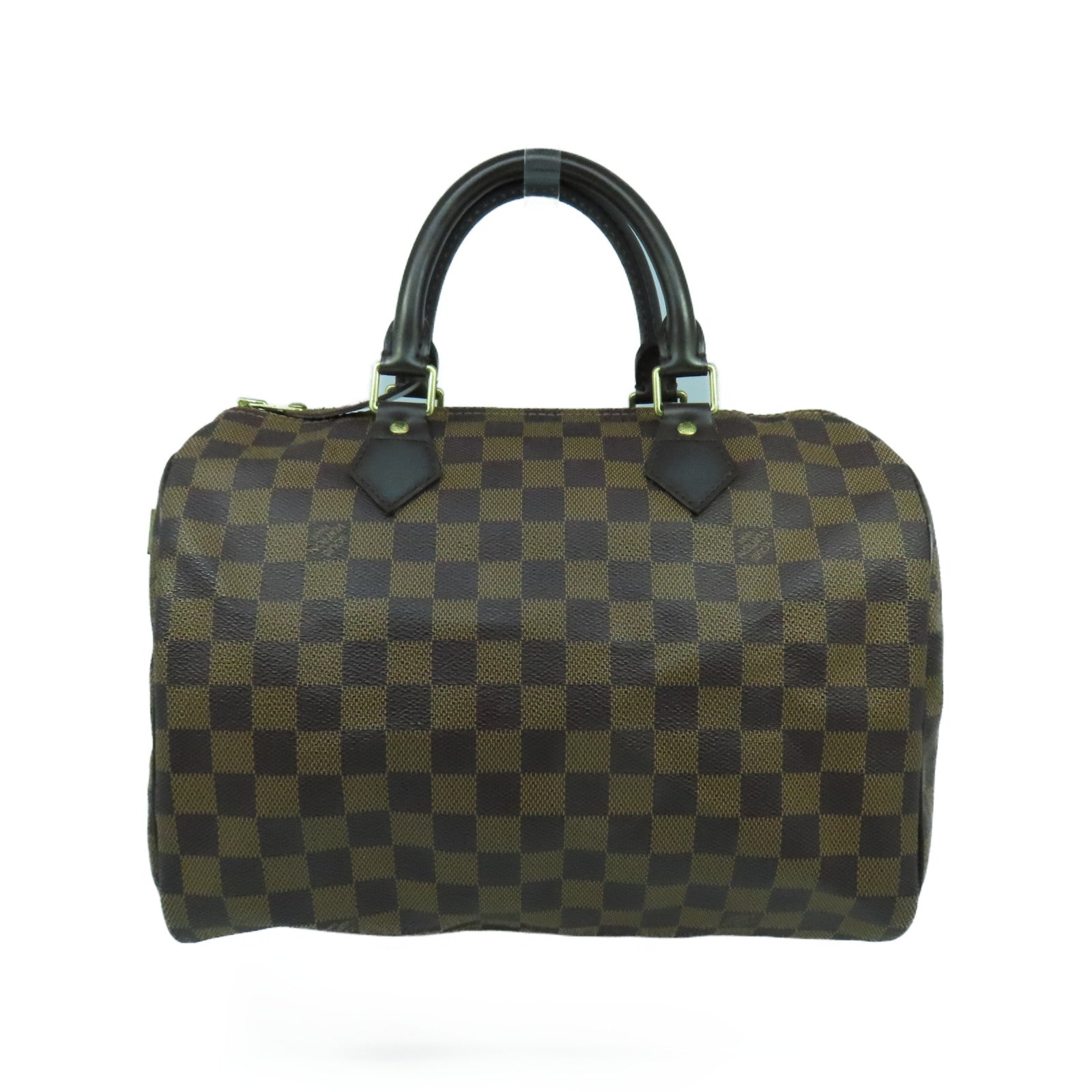 LOUIS VUITTON 【激減優惠】Damier Speedy 30金扣手挽袋啡色