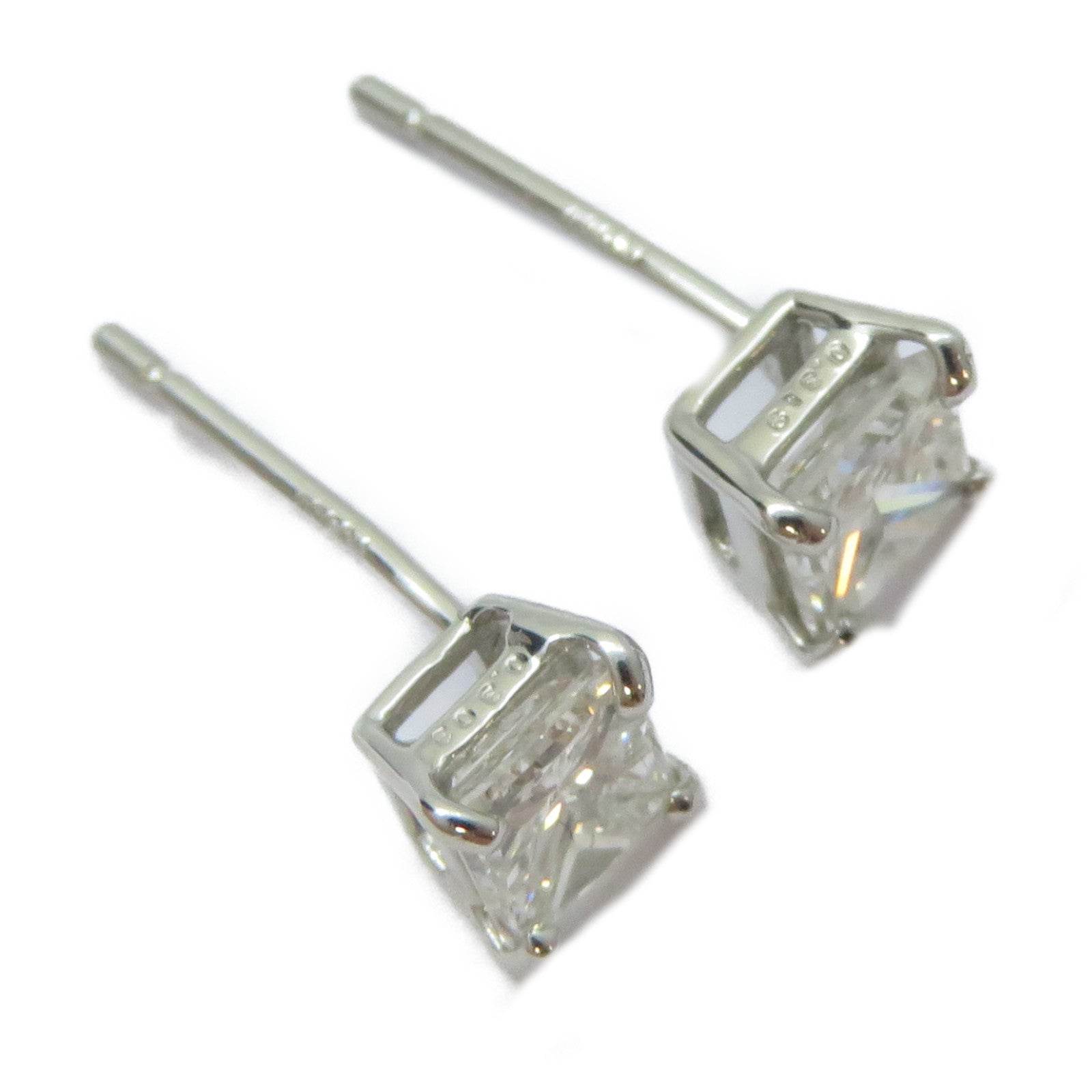 JEWELRY 【激減優惠】鉑金Diamond Earrings 0.622ct鑽石耳環