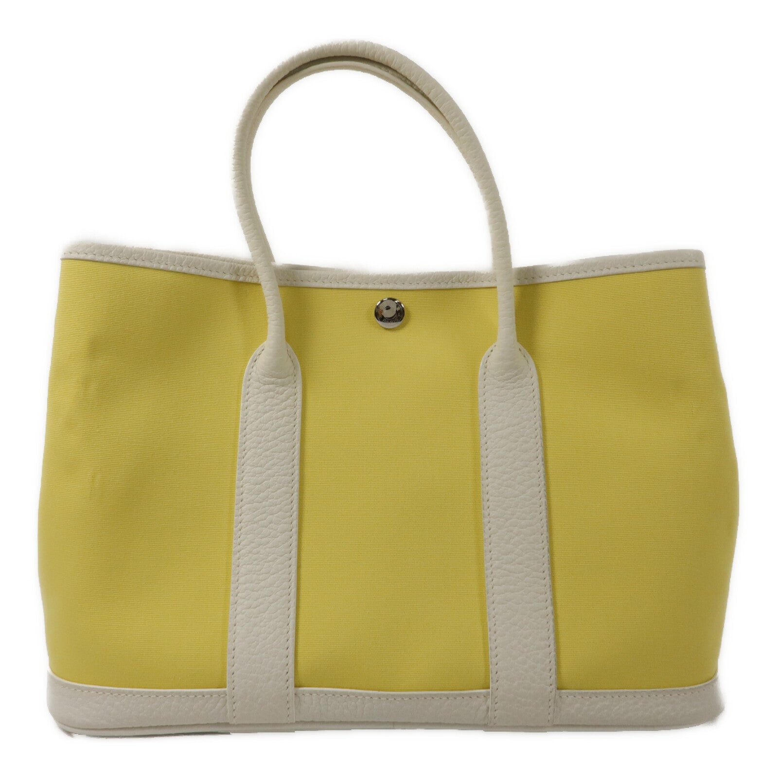 HERMES 帆布Garden Party TPM手挽袋Jane Poussin