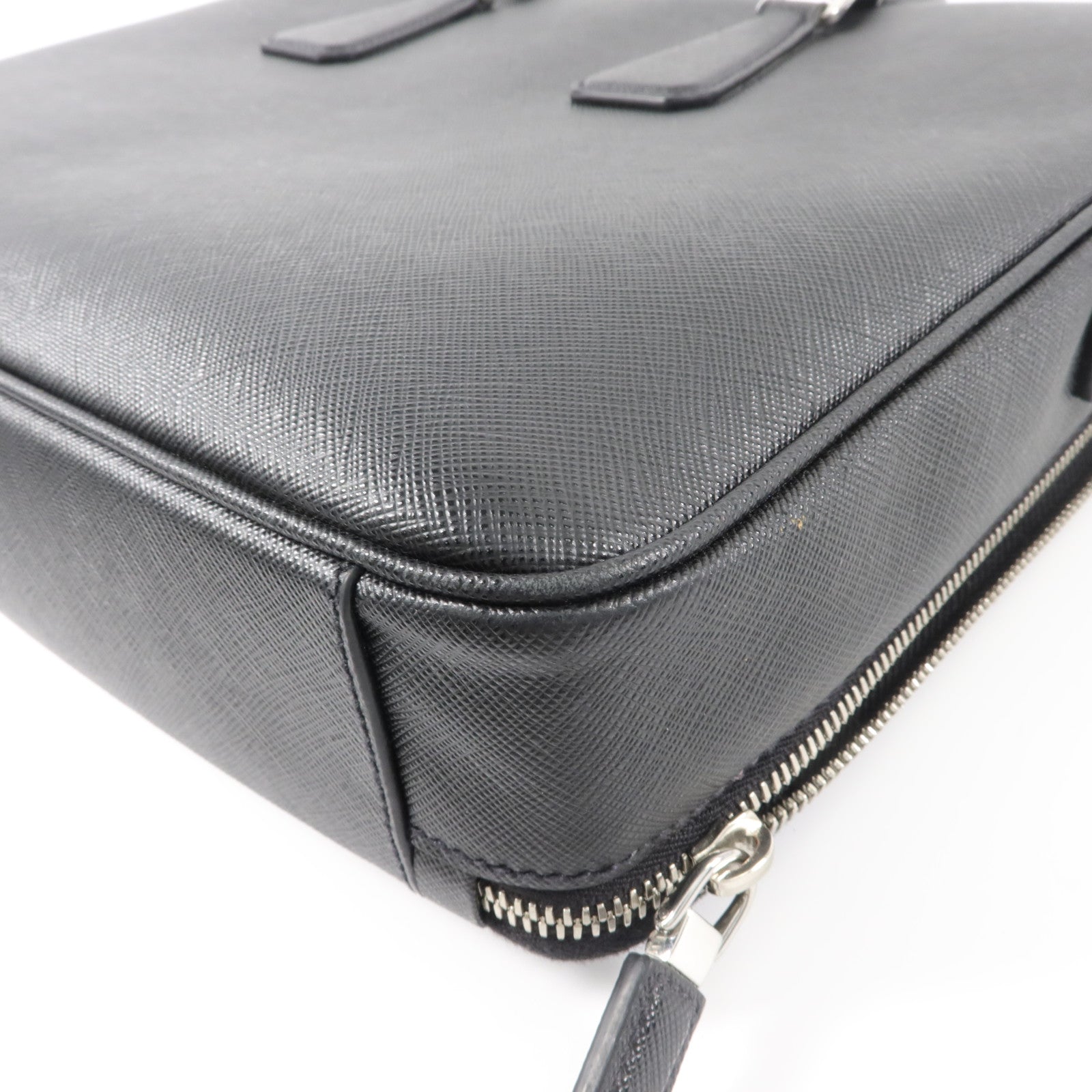 PRADA Saffiano皮革2 Way Shoulder Bag Briefcase手挽肩背兩用袋