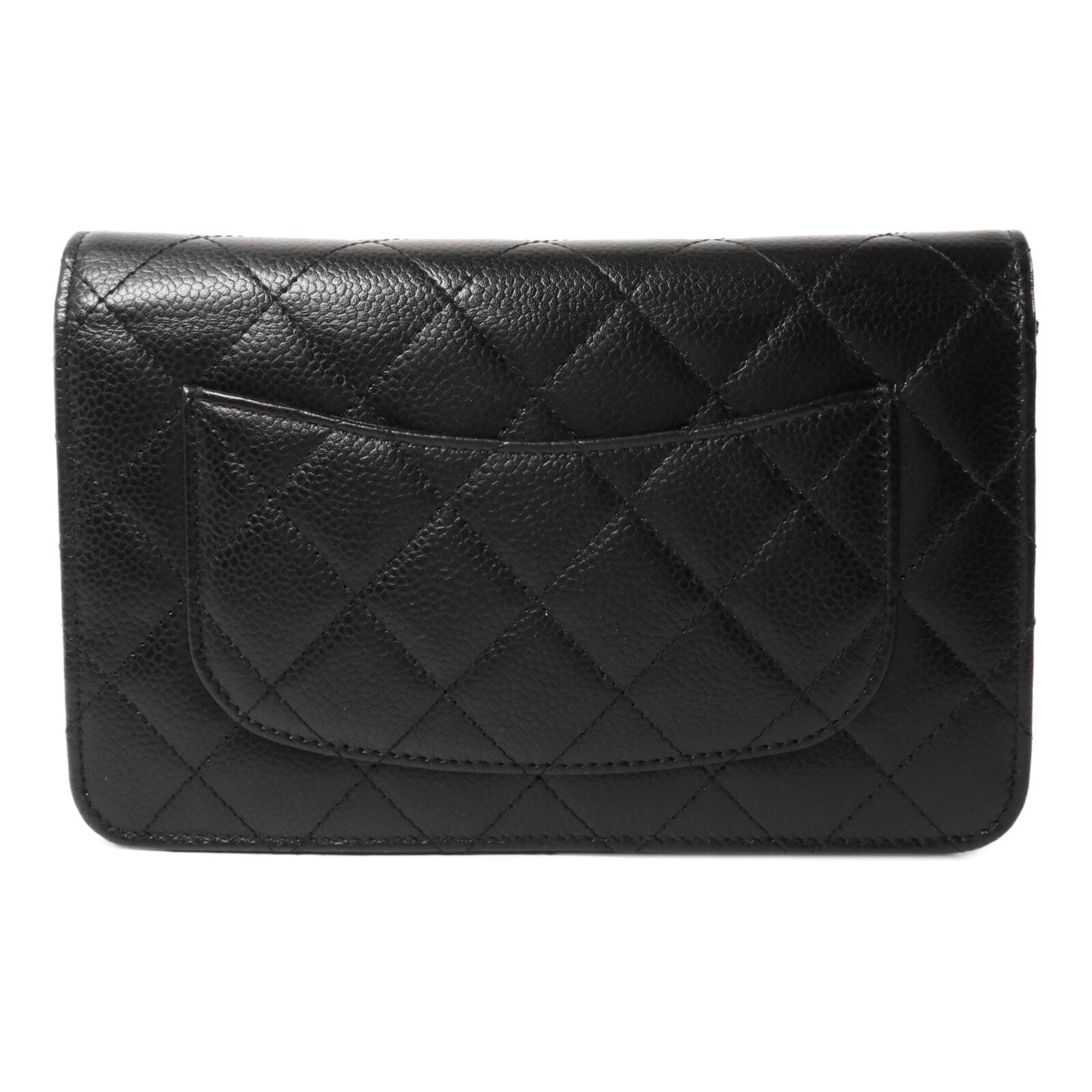 CHANEL 牛皮皮革WOC Wallet On Chain鏈帶肩背袋