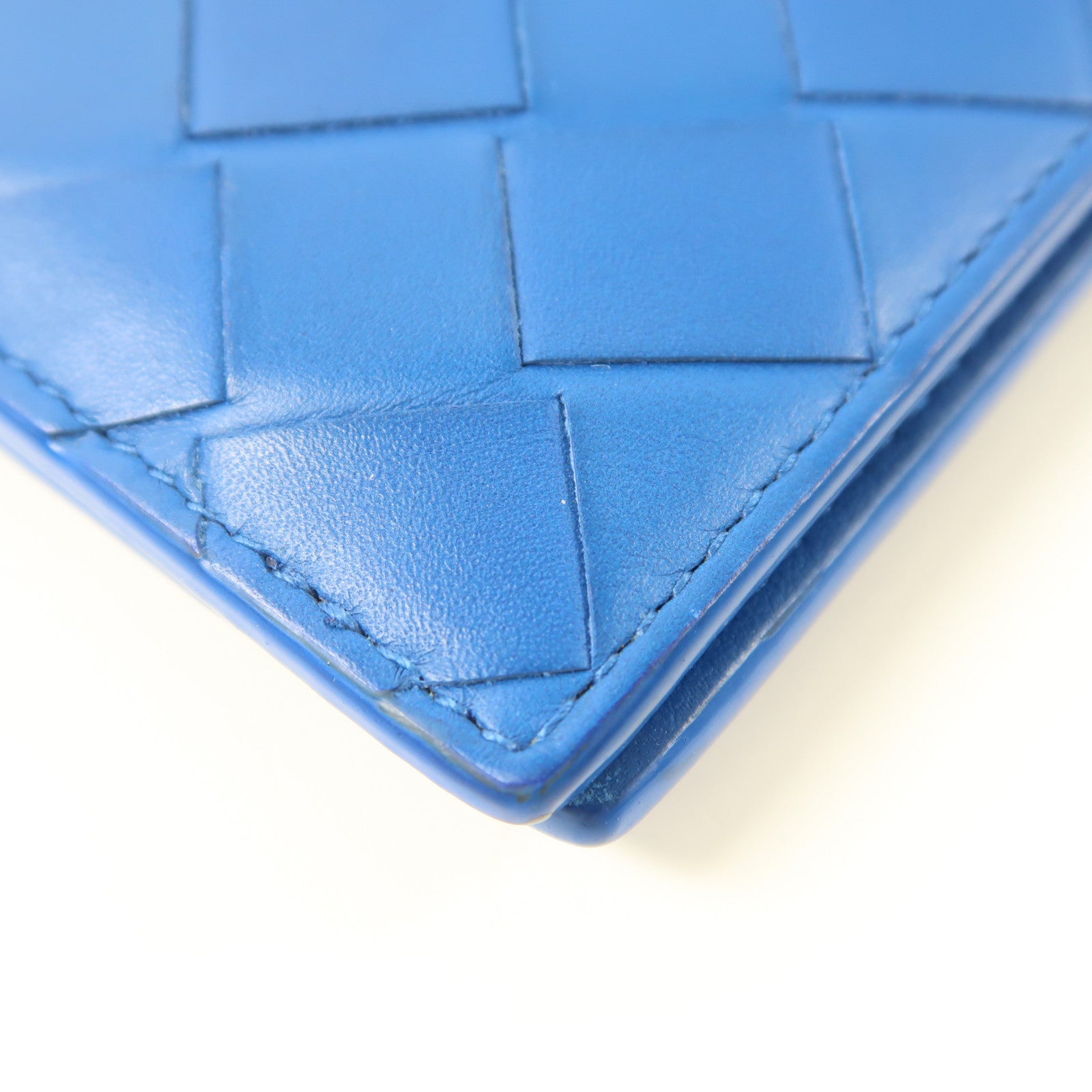 BOTTEGA VENETA 皮革Wallet錢包藍色