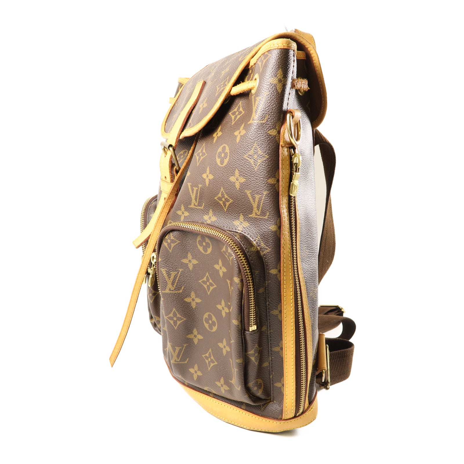 LOUIS VUITTON Monogram Sac A Dos Bosphore背包棕色