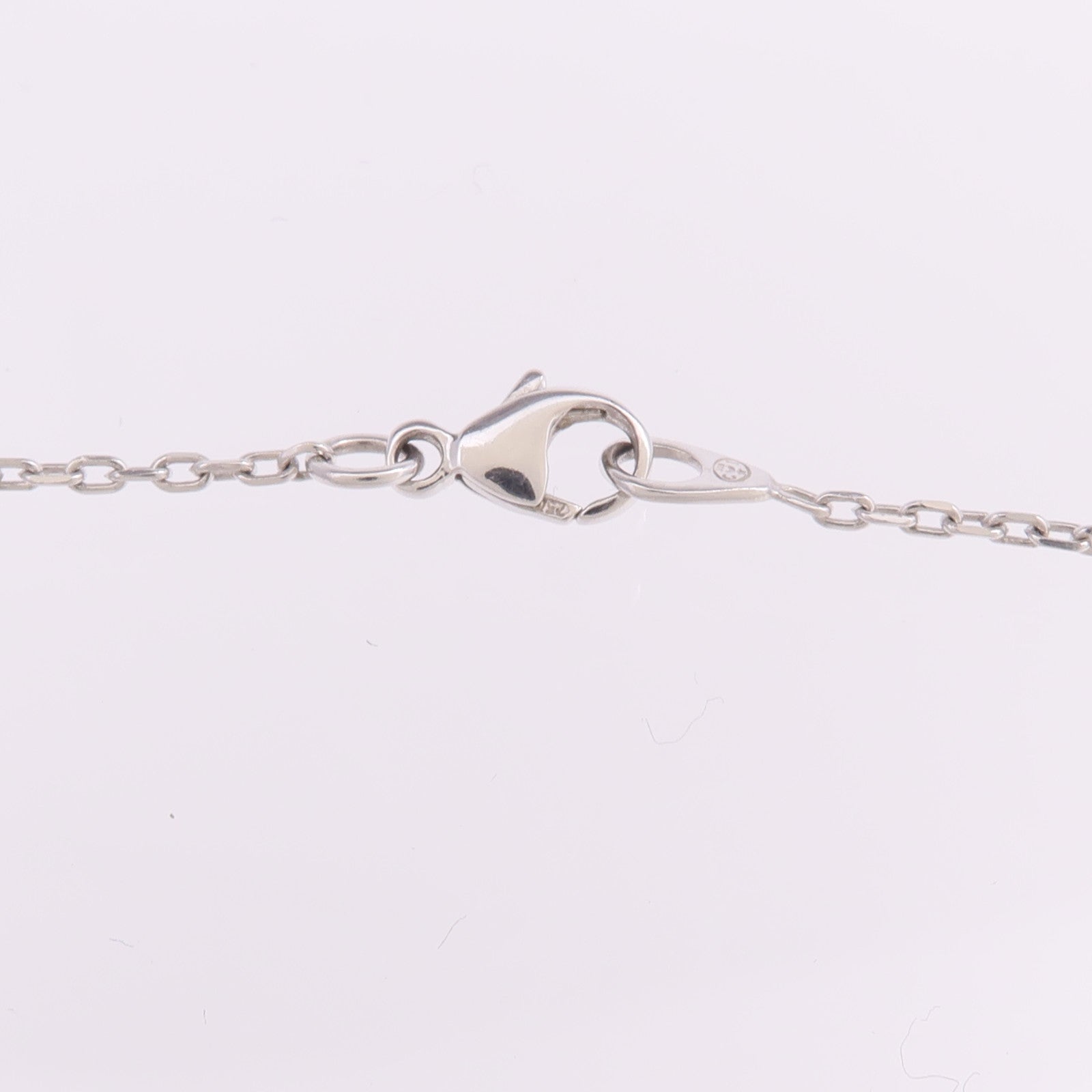 Chaumet 18K白金Jeux De Liens Necklace鑽石項鍊