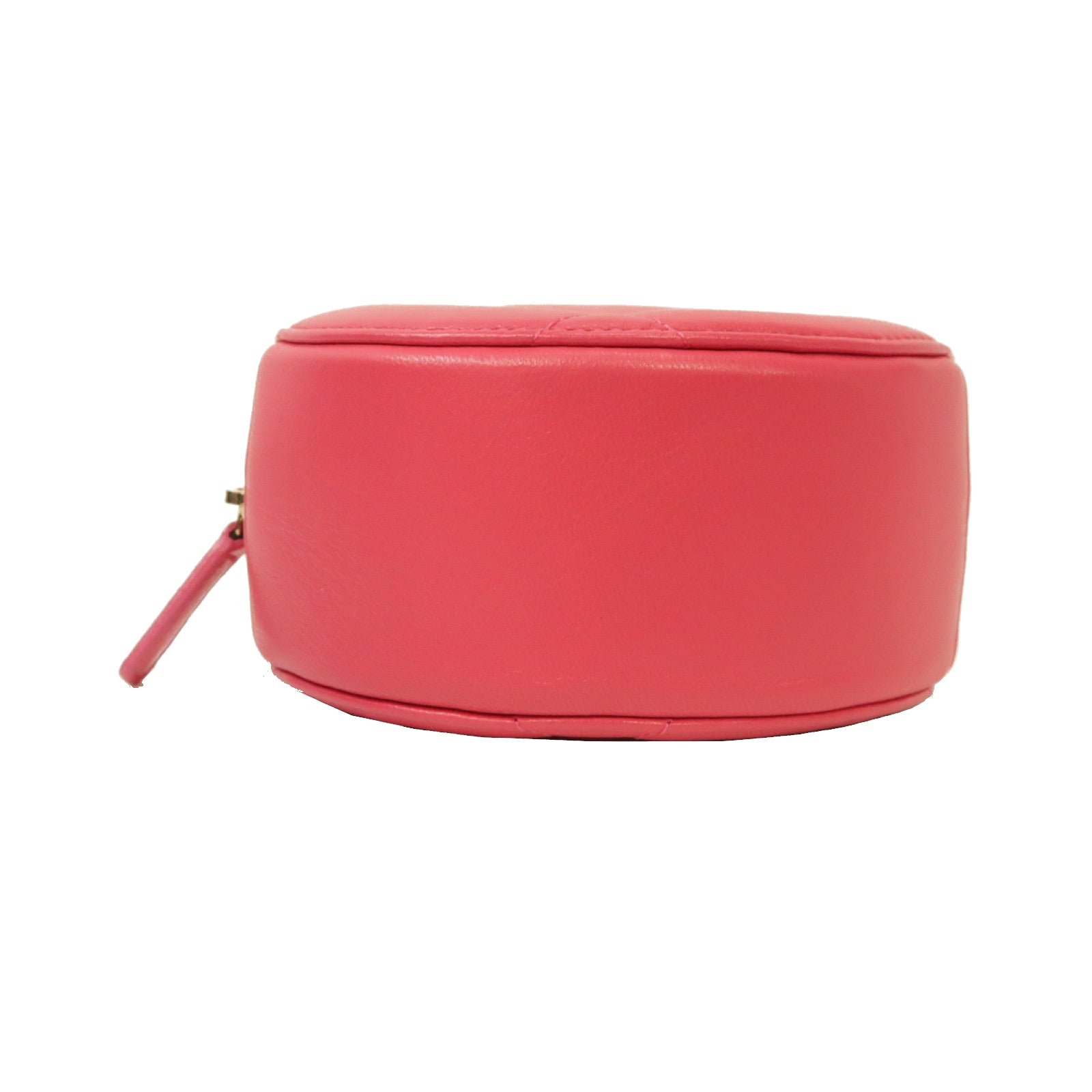CHANEL 【激減優惠】菱格皮革Shoulder Bag金扣/銀扣鏈帶肩背袋粉紅色