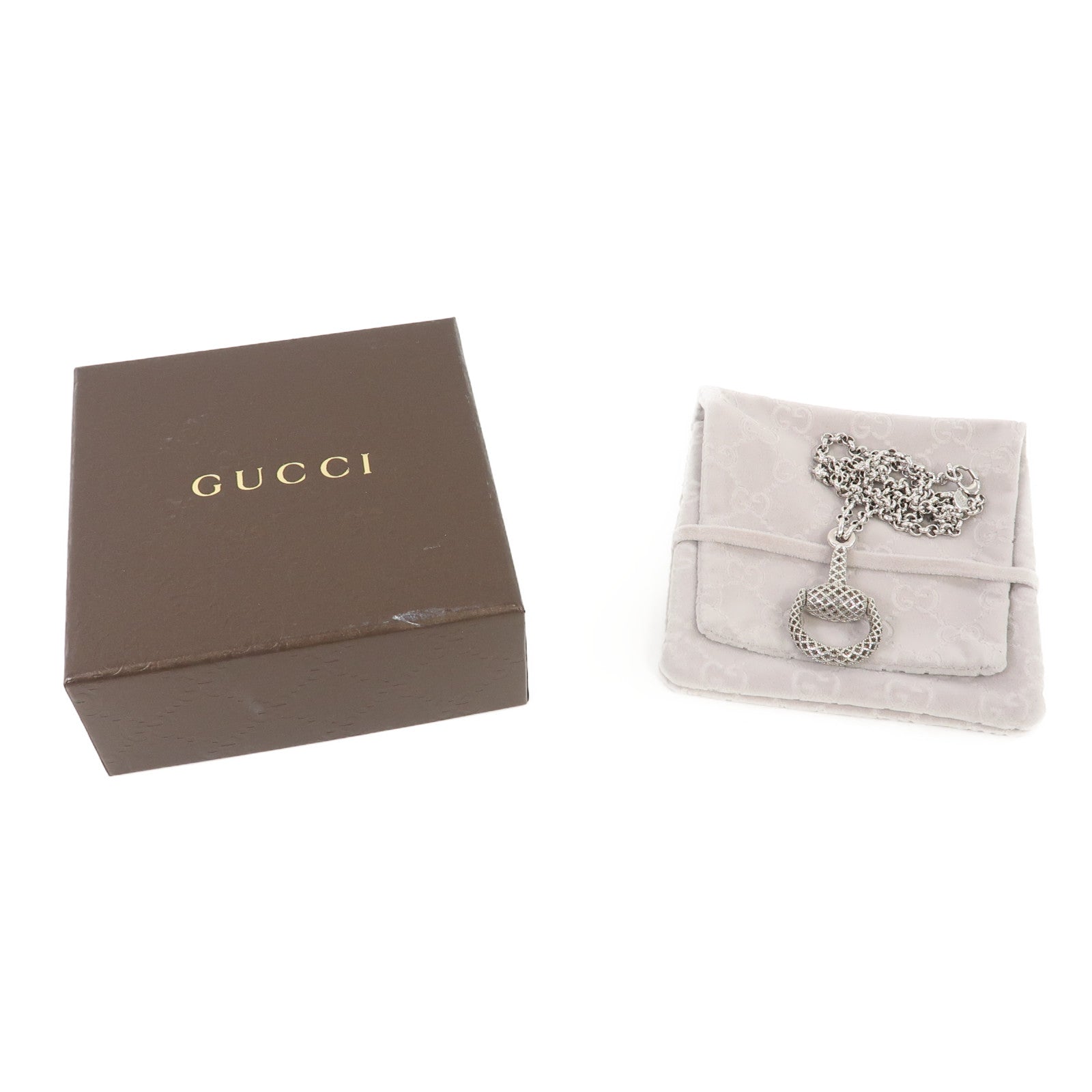 GUCCI 925純銀Necklace項鍊銀色