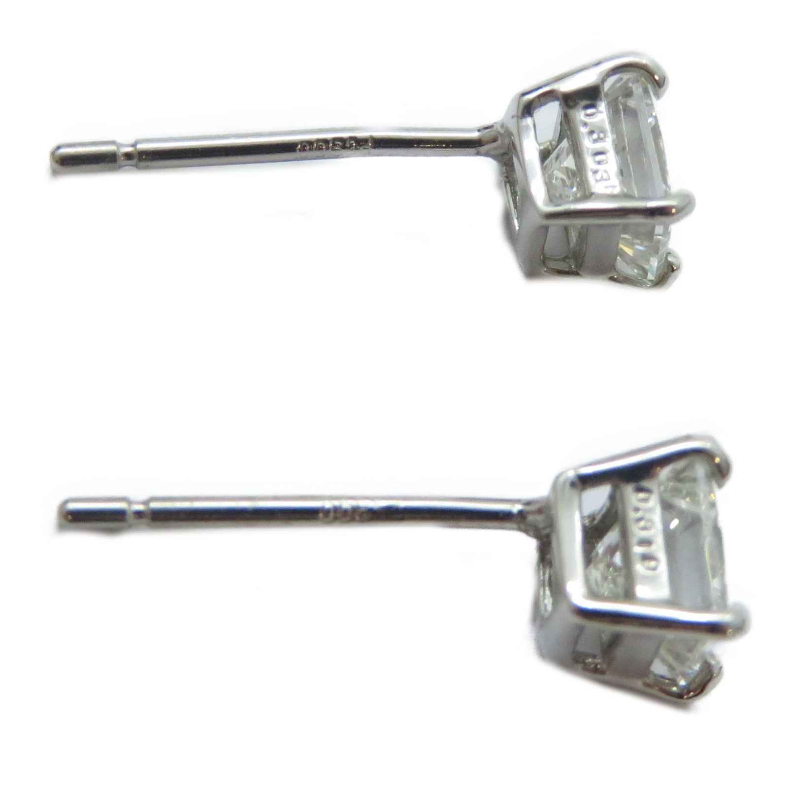 JEWELRY 【激減優惠】鉑金Diamond Earrings 0.622ct鑽石耳環