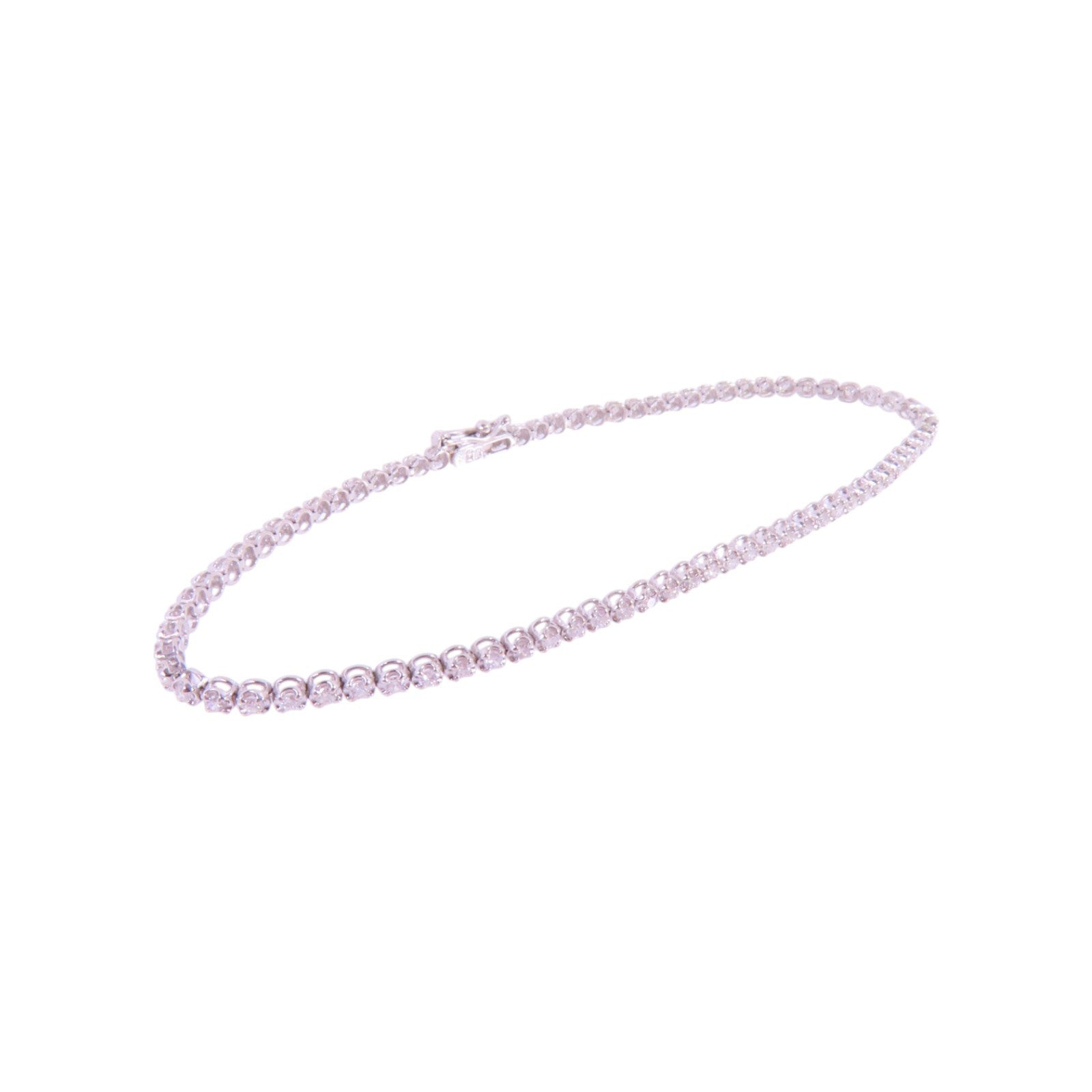 JEWELRY Diamond Bracelet 18K White Gold