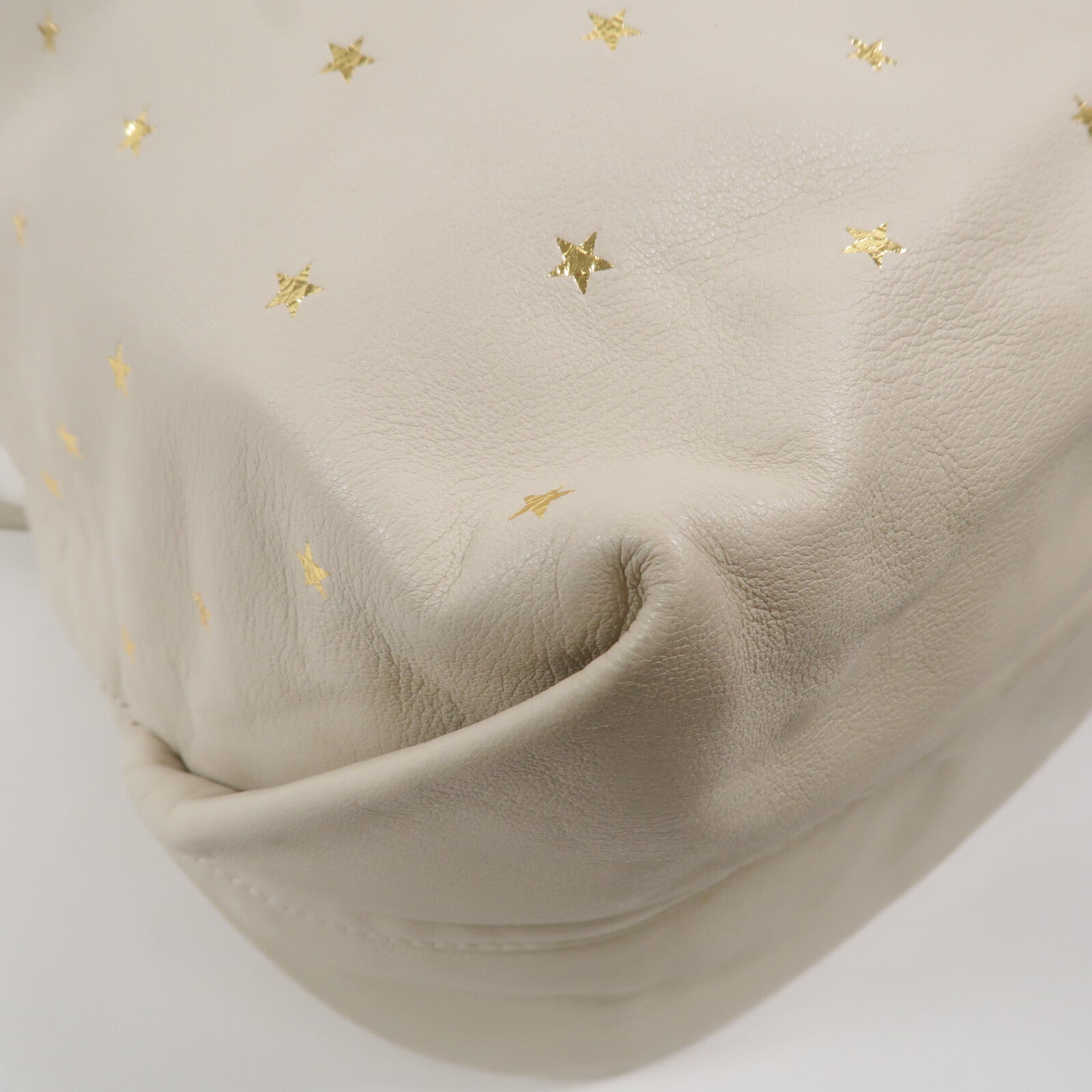 YVES SAINT LAURENT 羊皮皮革Teddy Drawstring Bag鏈帶肩背袋