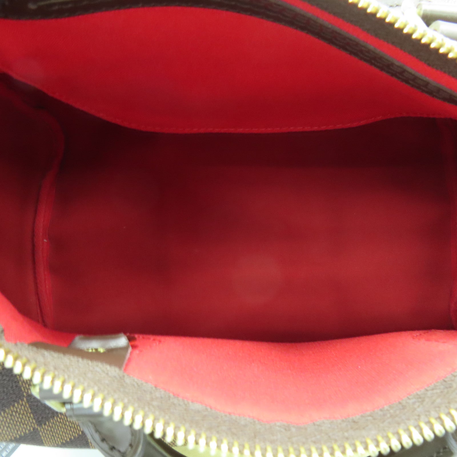 LOUIS VUITTON 【激減優惠】Damier Speedy 30金扣手挽袋啡色