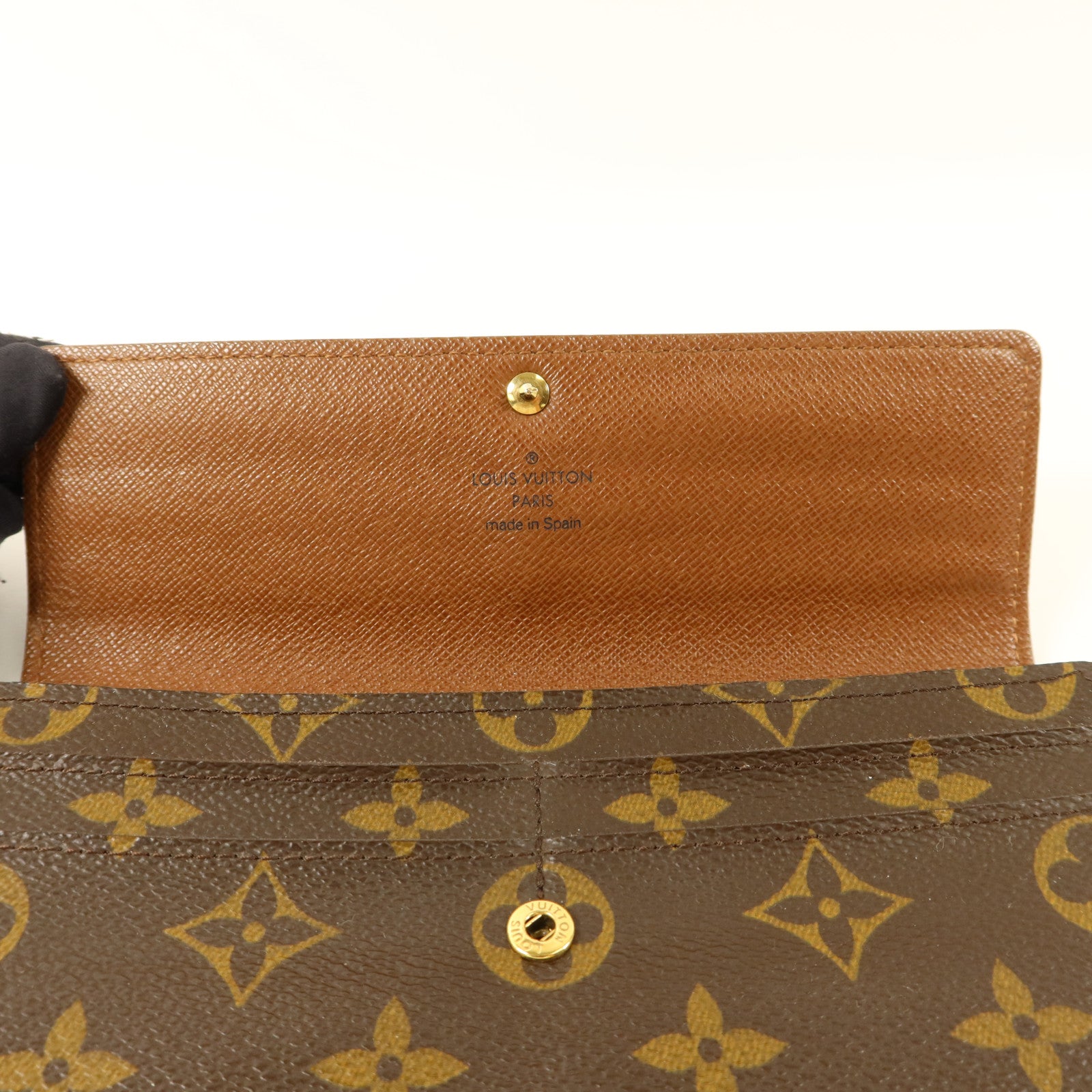 LOUIS VUITTON Monogram Sarah Wallet長錢包