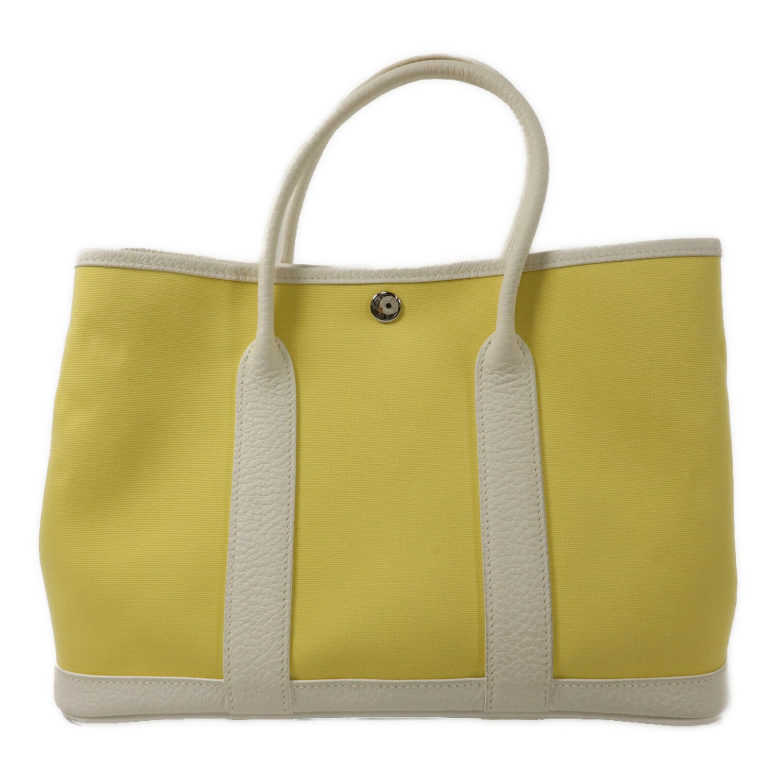 HERMES 帆布Garden Party TPM手挽袋Jane Poussin