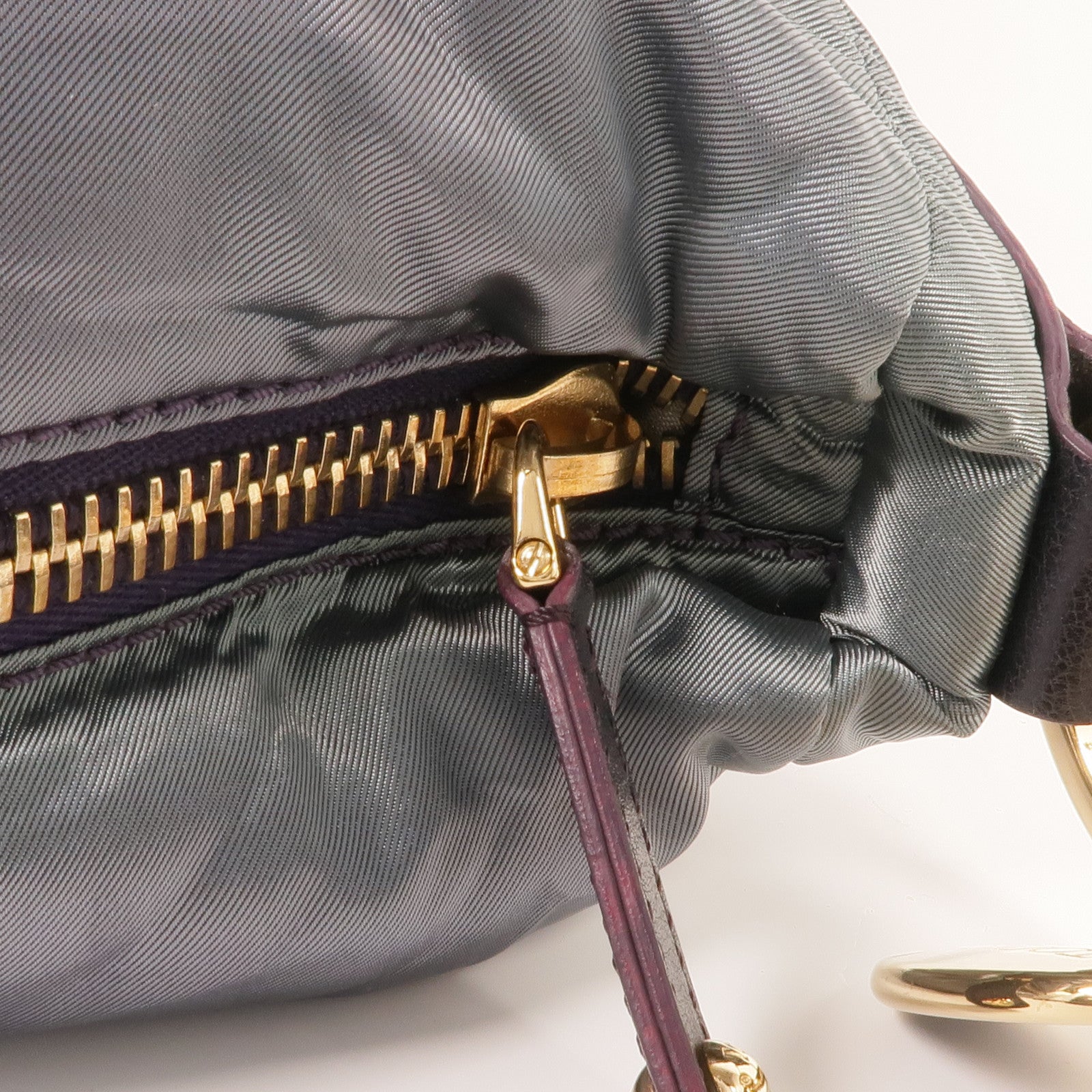 TOD'S 尼龍Shoulder Bag金扣肩背袋