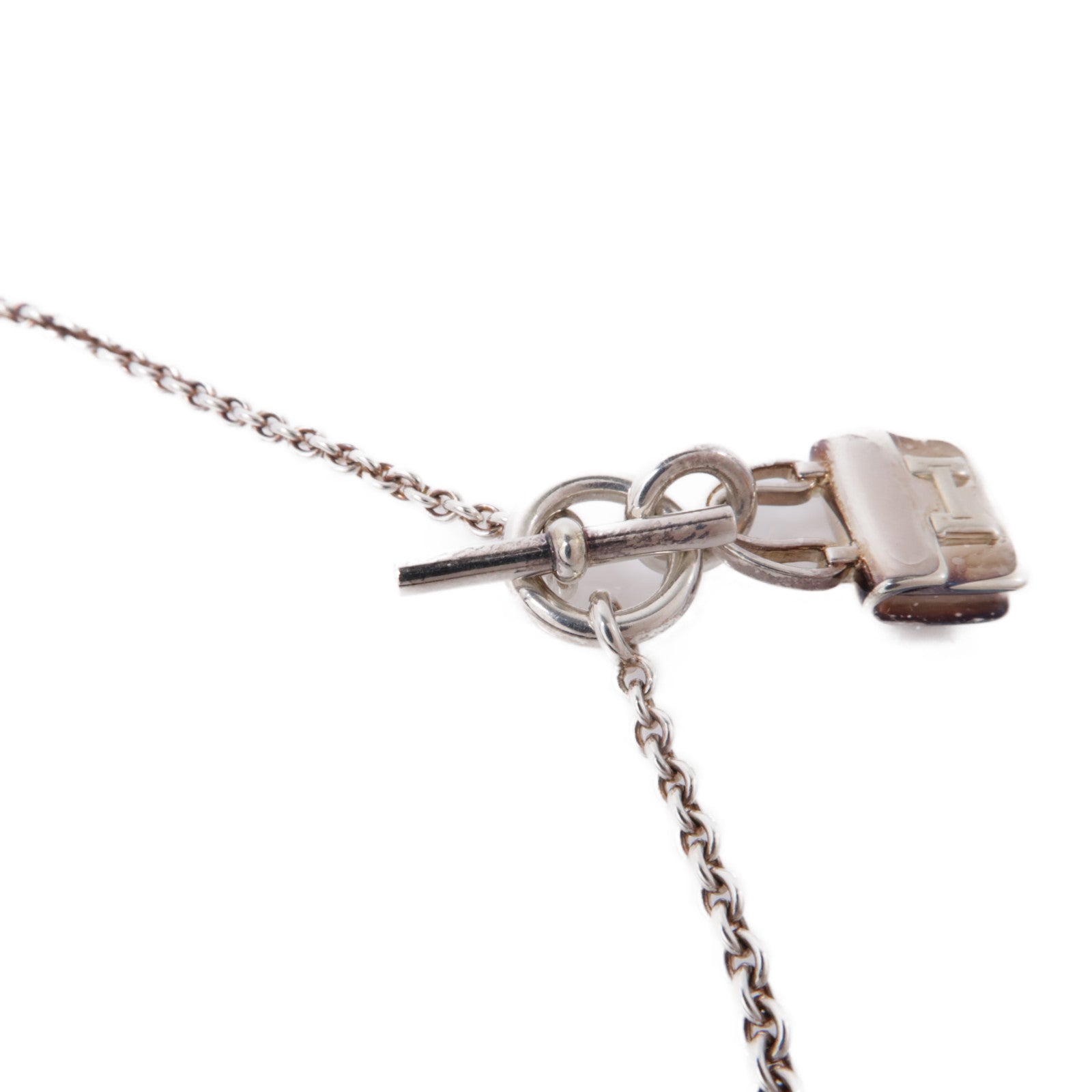 HERMES 925純銀Constance Pendant項鍊