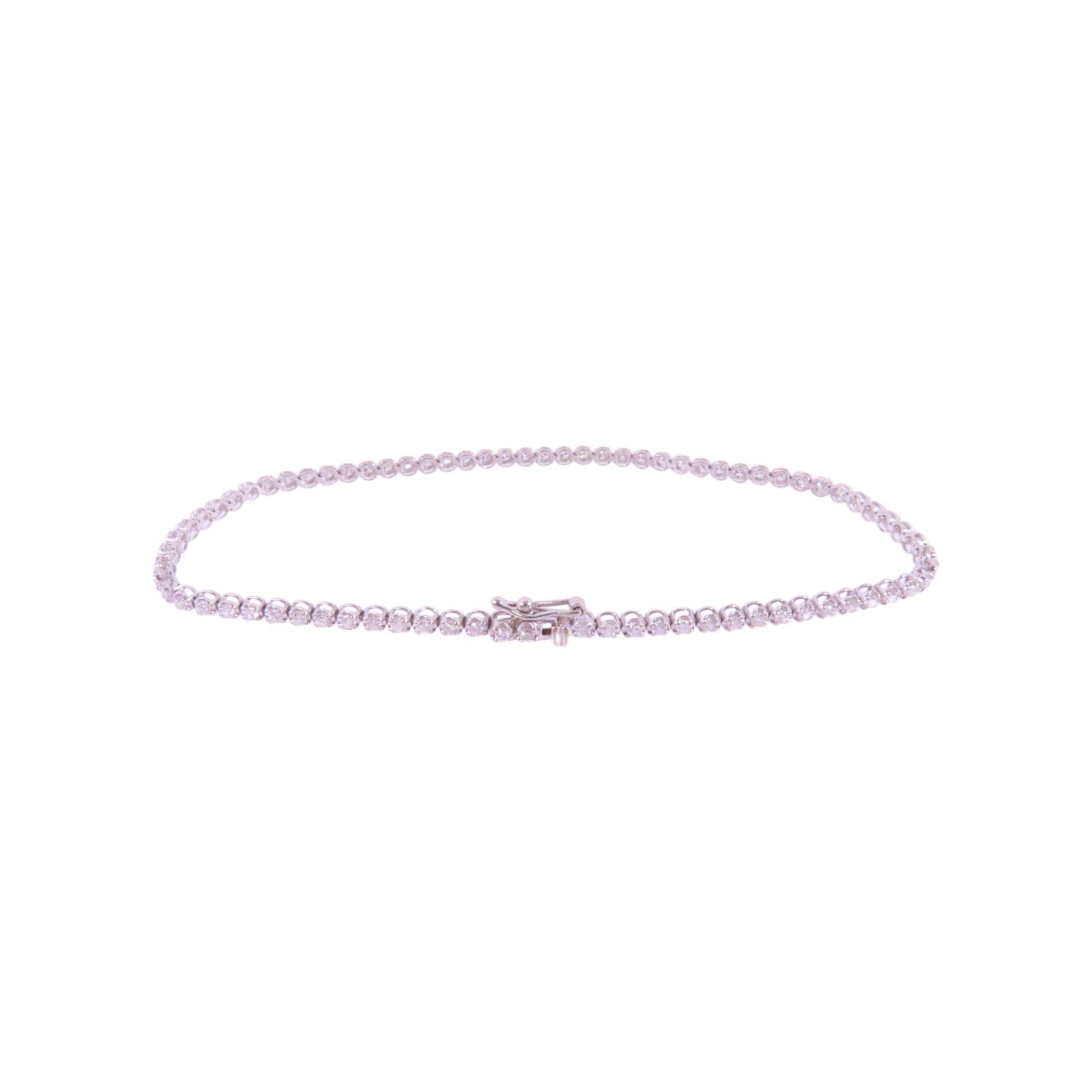 JEWELRY Diamond Bracelet 18K White Gold