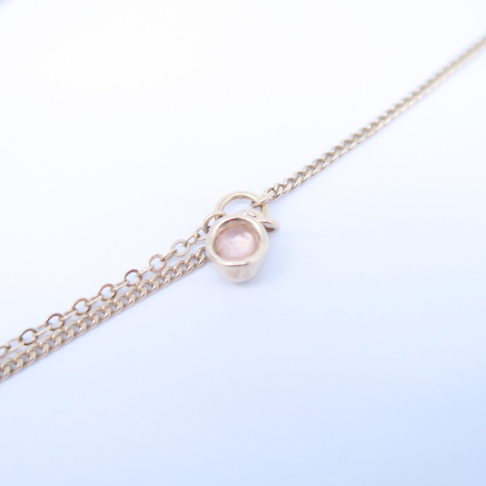 CHANEL 【激減優惠】金屬Necklace項鍊金色/綠色/粉紅色