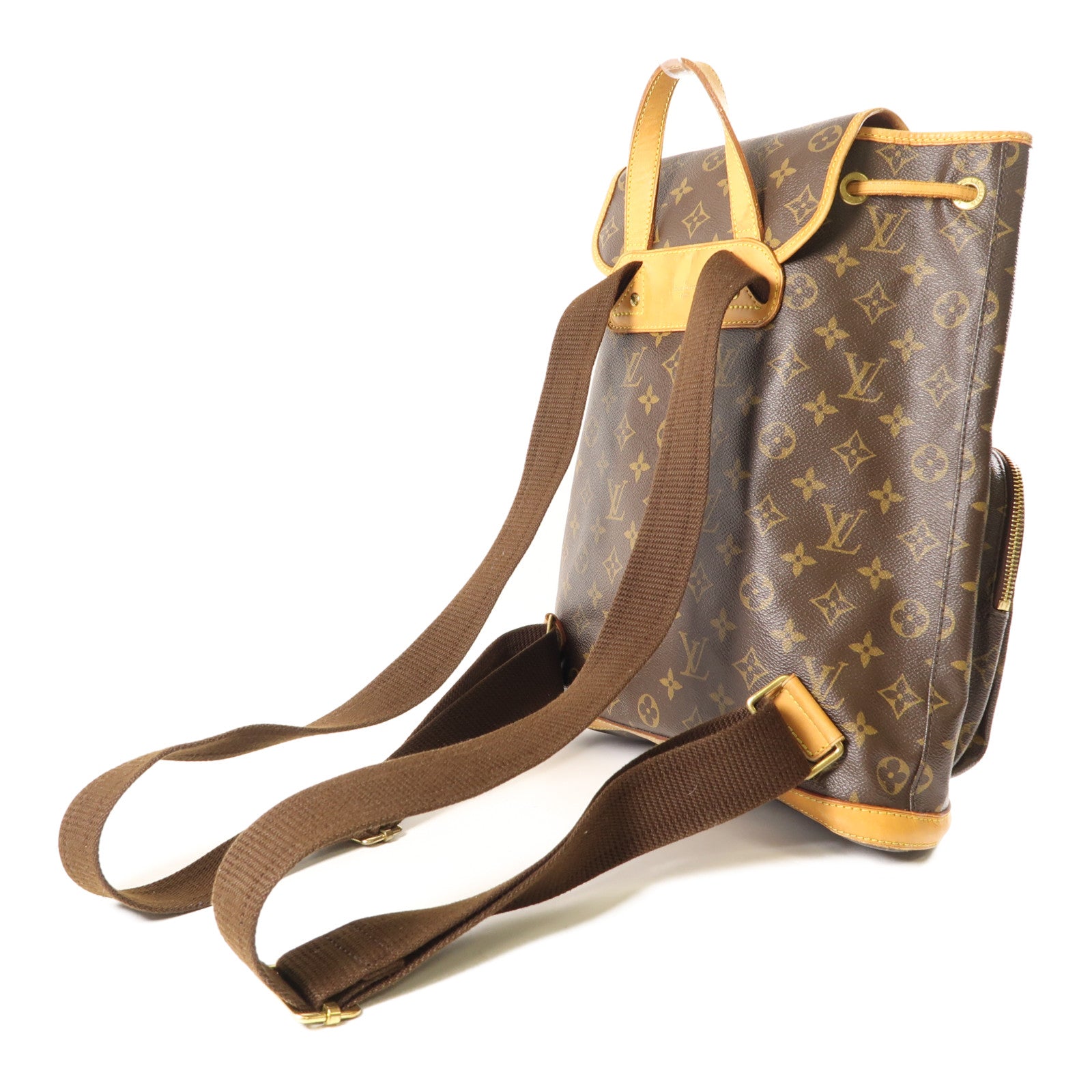 LOUIS VUITTON Monogram Sac A Dos Bosphore背包棕色