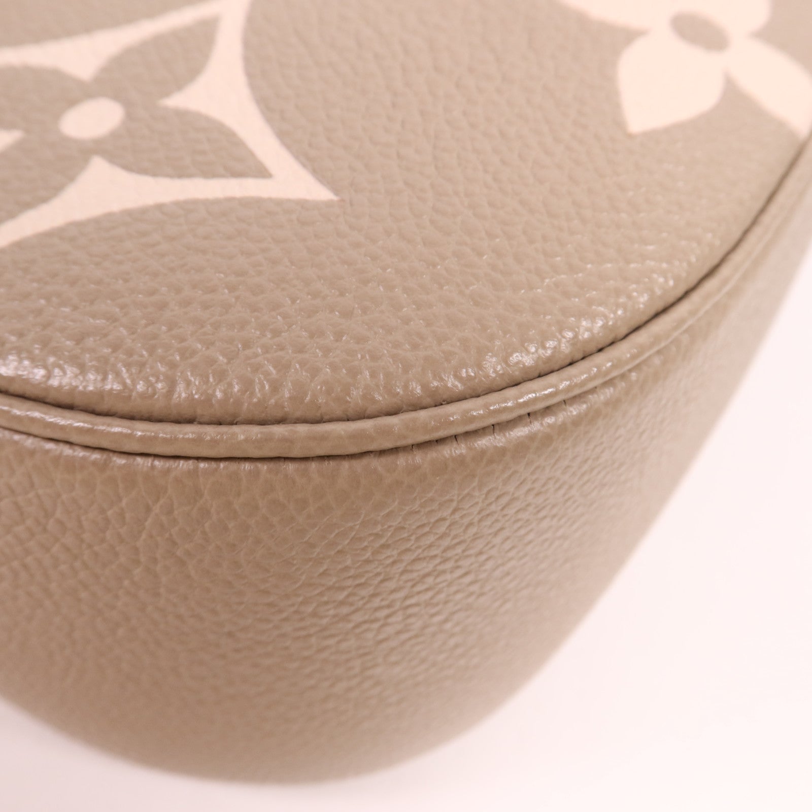 LOUIS VUITTON Monogram Empreinte Bagatelle金扣手挽肩背兩用袋