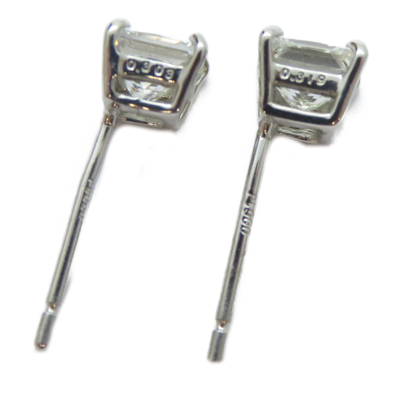JEWELRY 【激減優惠】鉑金Diamond Earrings 0.622ct鑽石耳環