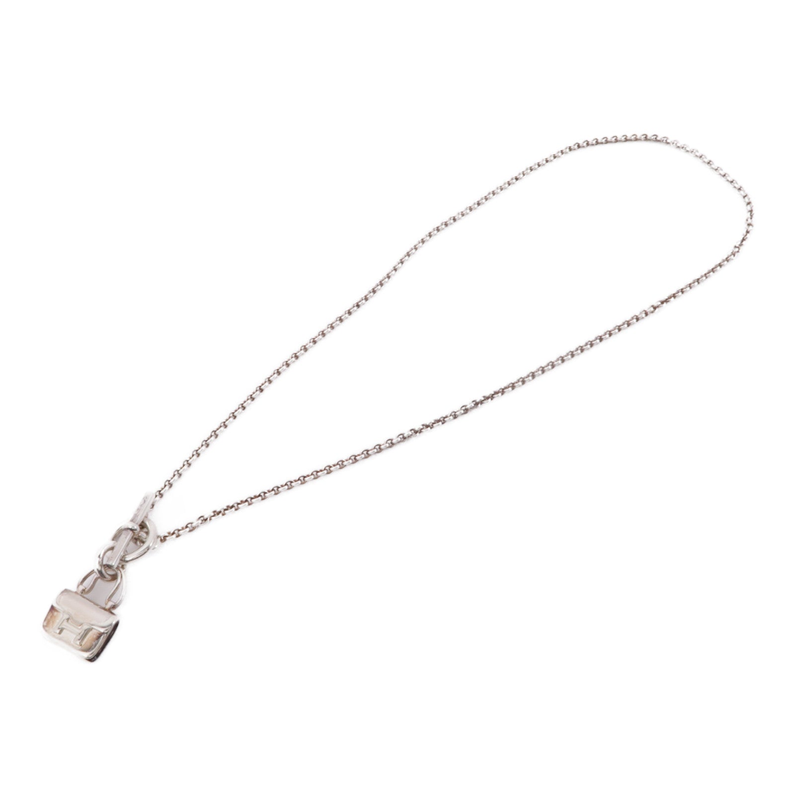 HERMES 925純銀Constance Pendant項鍊