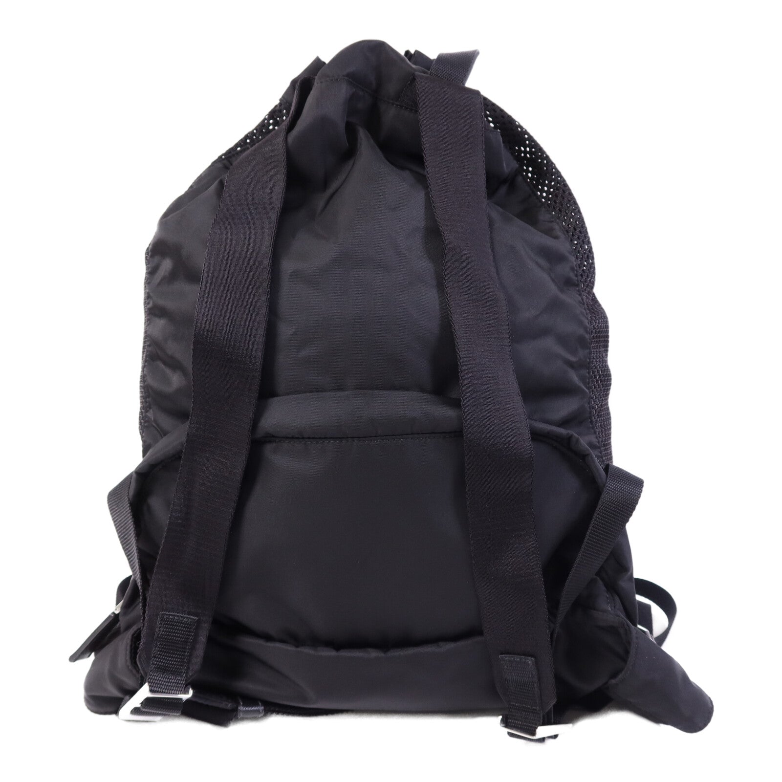 PRADA 尼龍Re-Nylon BackPack銀扣背包