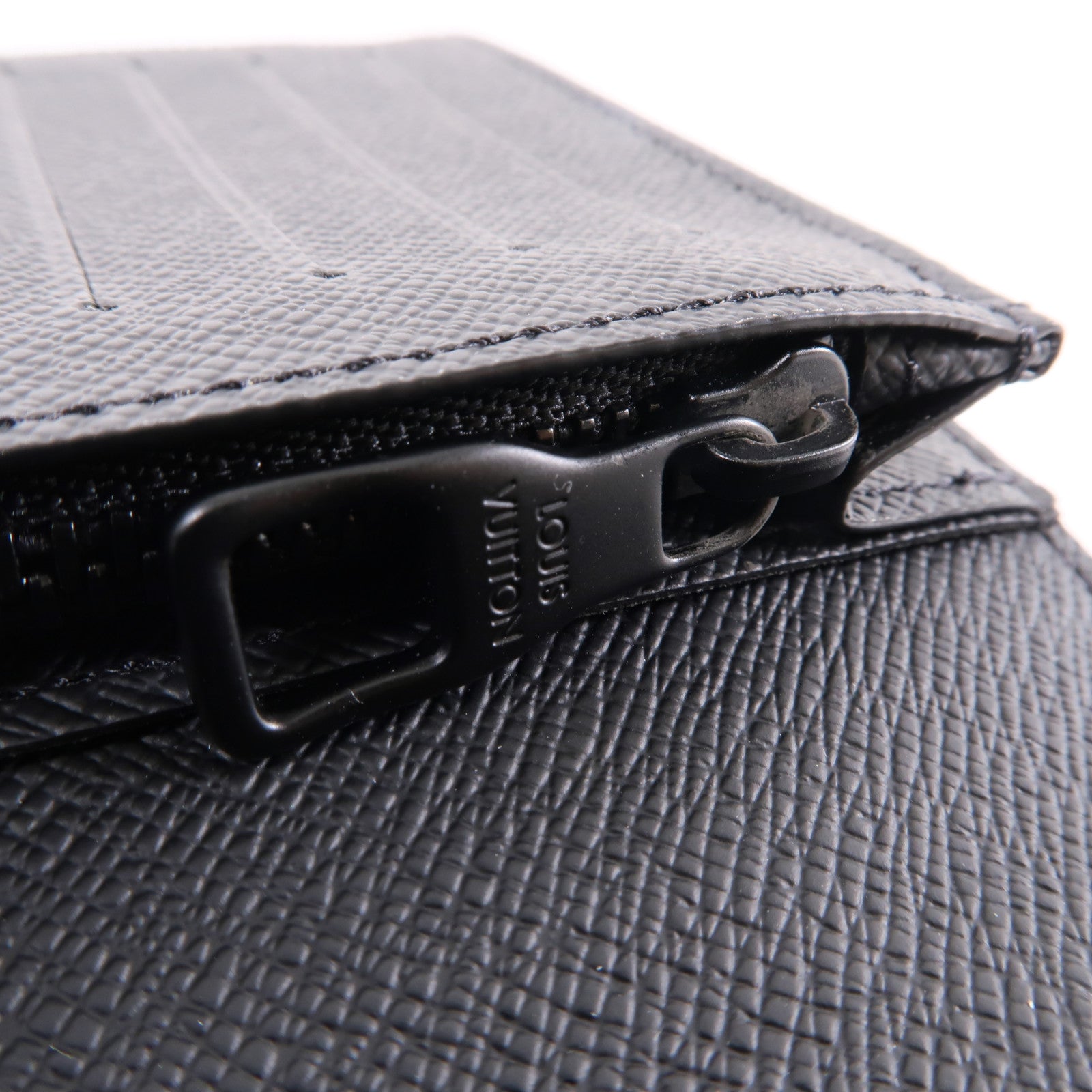 LOUIS VUITTON Monogram Eclipse LVxYK Portefeuille Brazza Long Wallet長錢包黑色