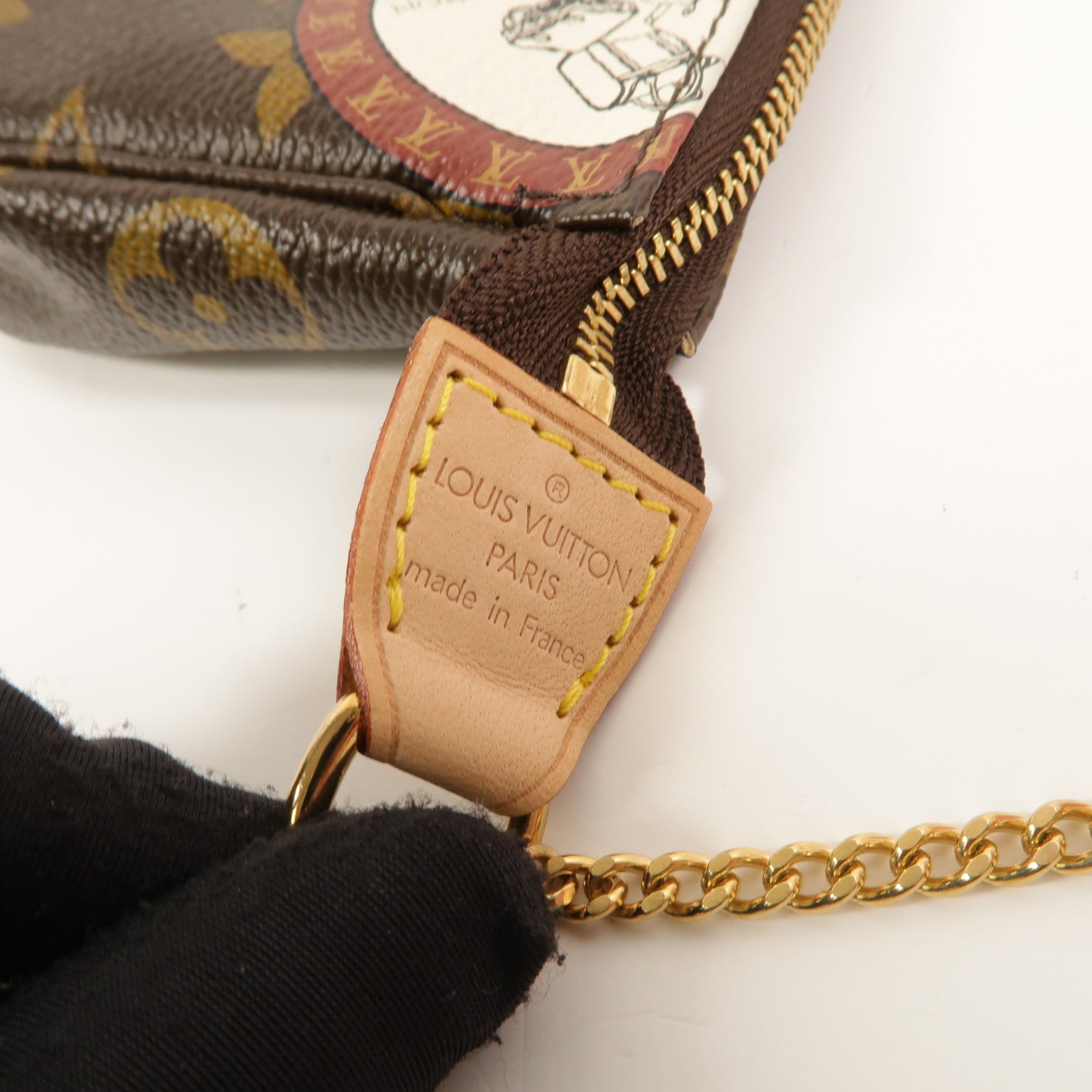 LOUIS VUITTON Monogram Mini Pochette Accessoires Pouch零錢包