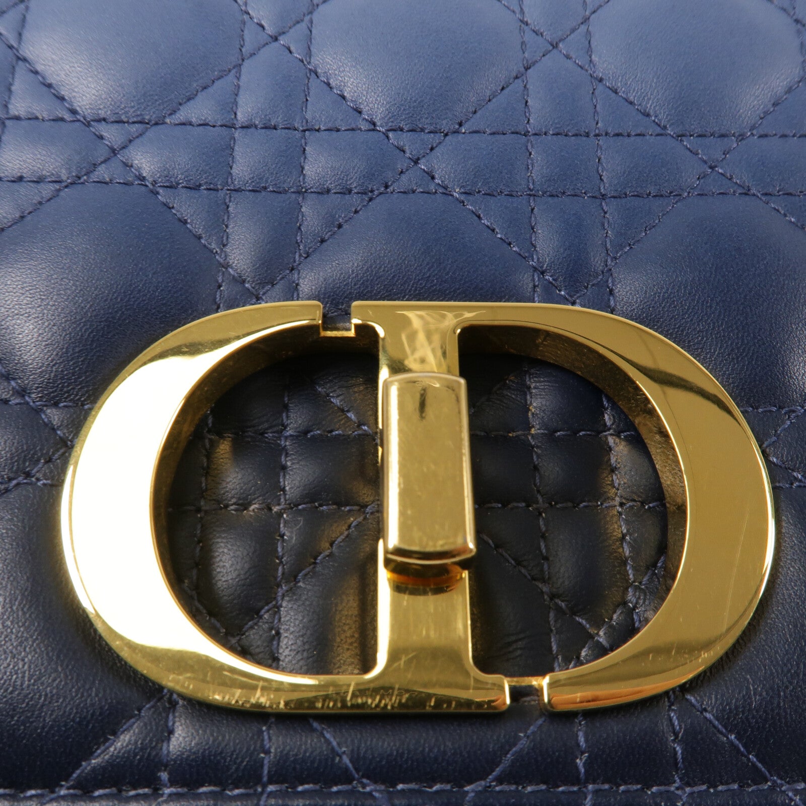 Dior 牛皮皮革Care Bag Large鏈帶肩背袋