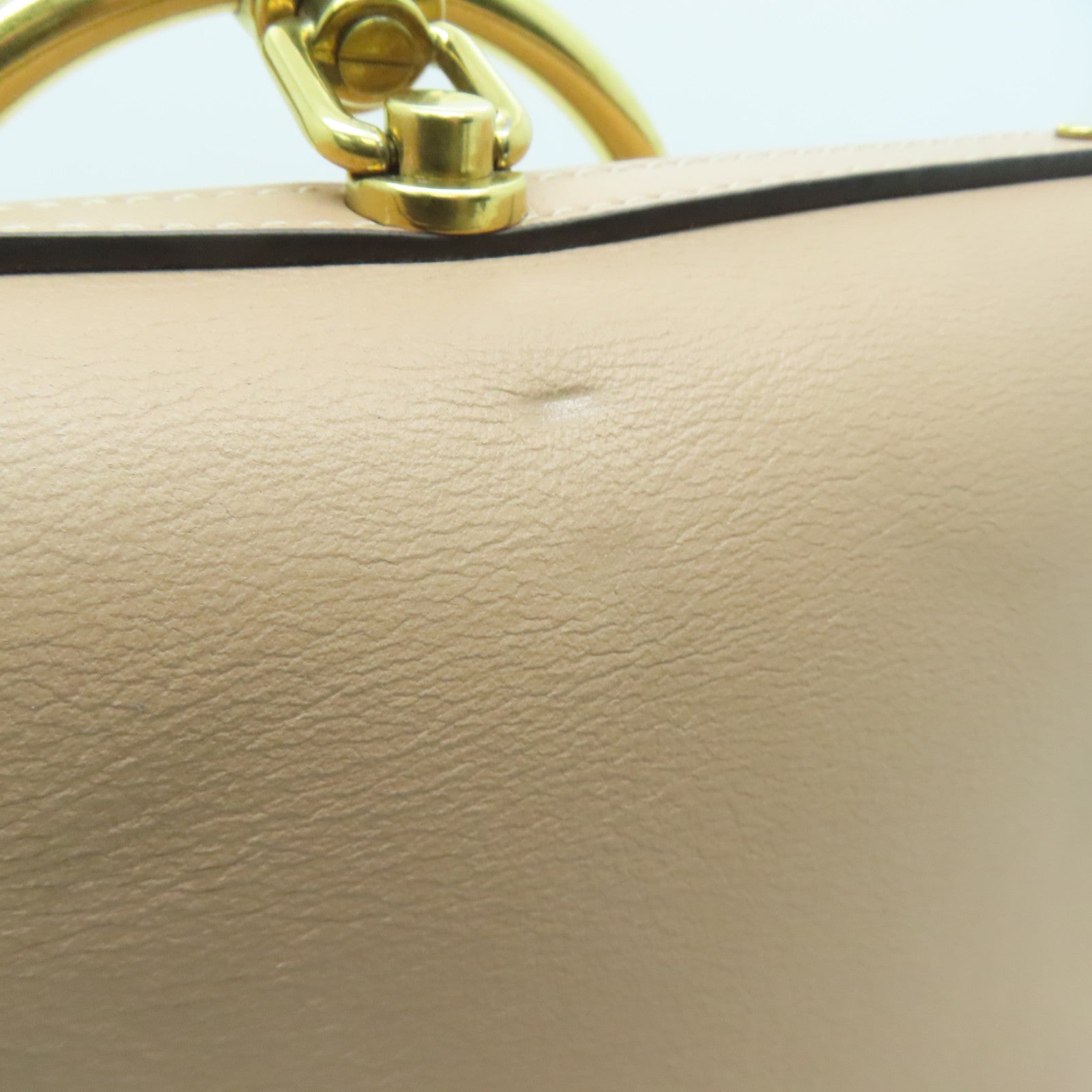 Chloe 牛皮皮革Shoulder Bag肩背袋裸色