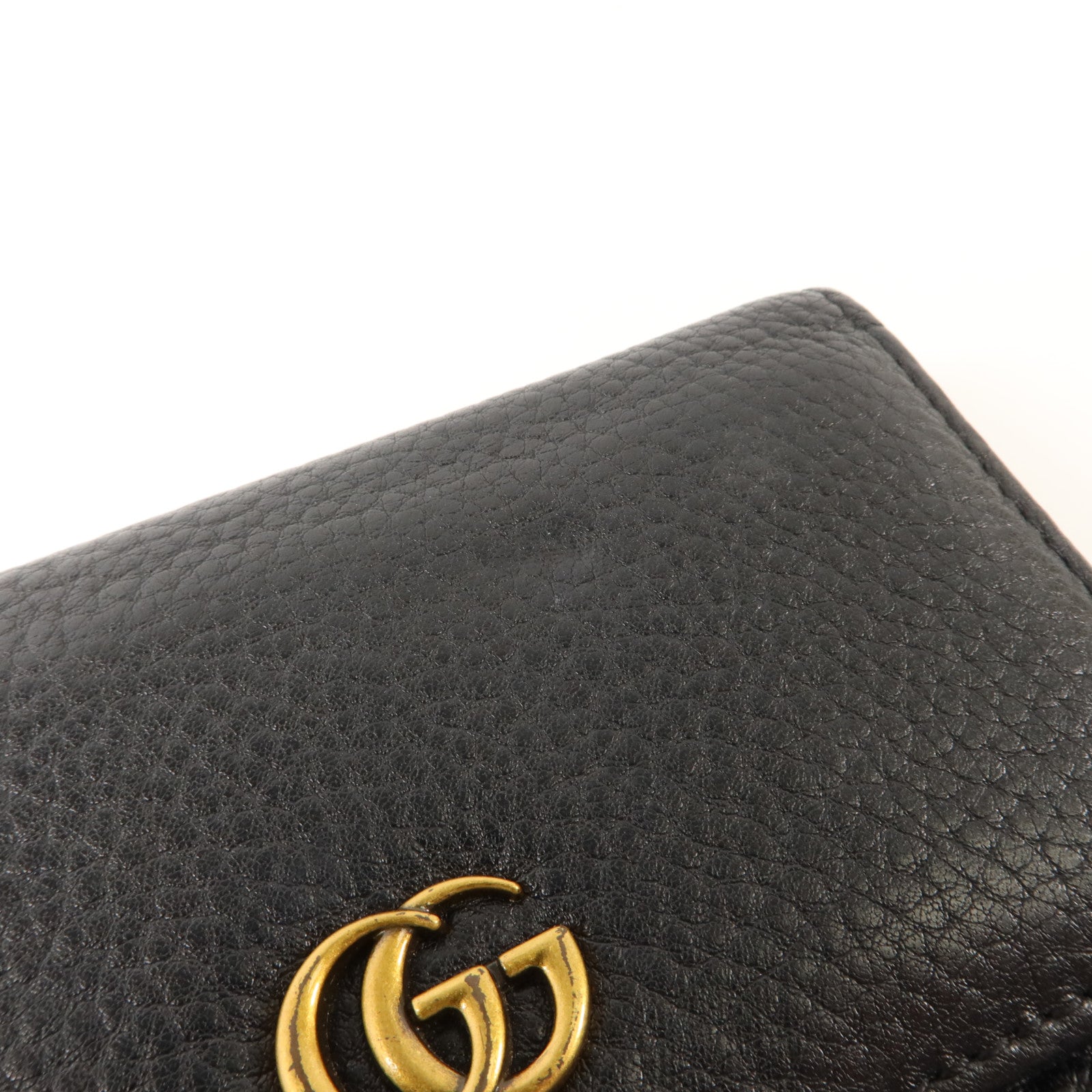 GUCCI 牛皮皮革GG Marmont Card Case Wallet錢包