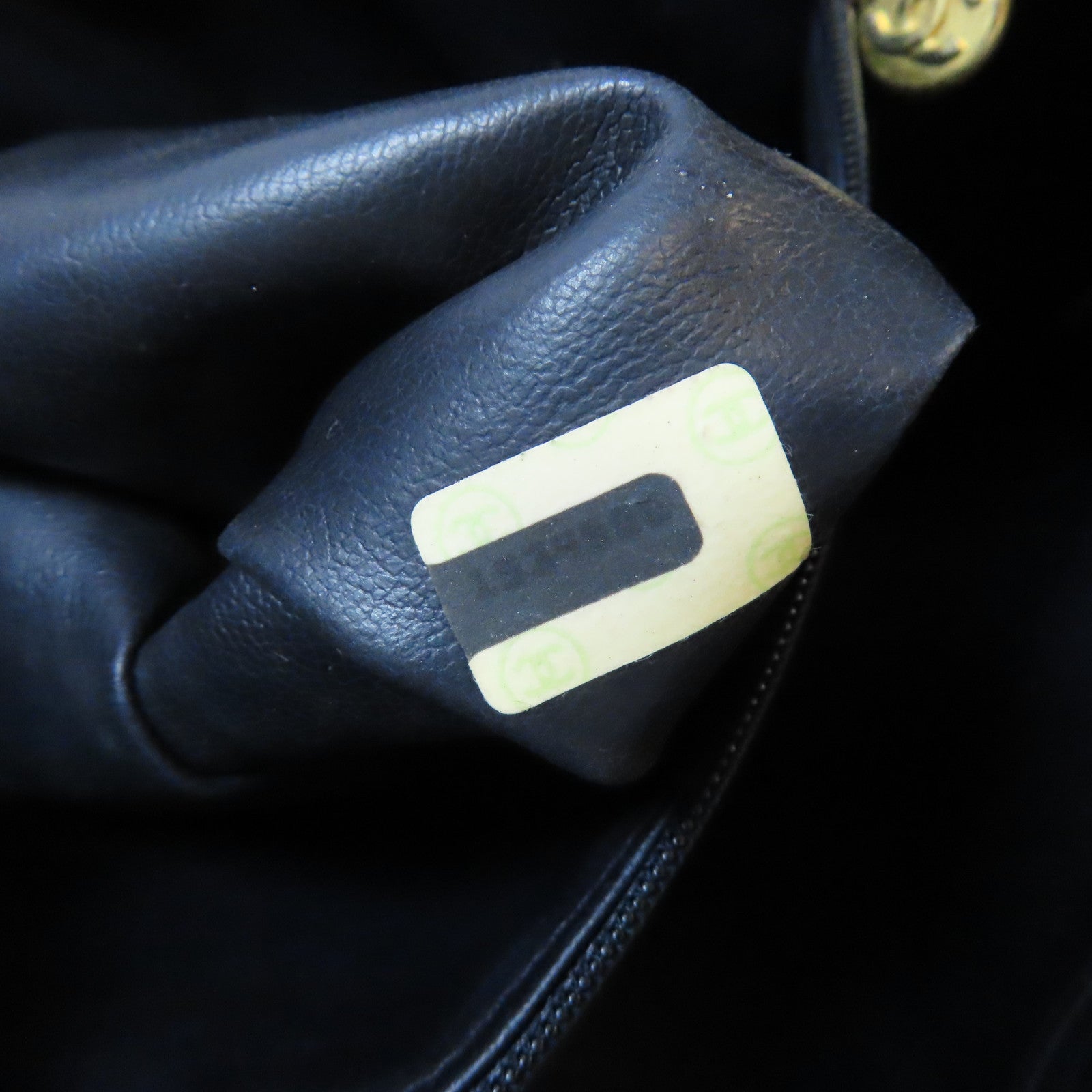 CHANEL 【均一特價】菱格羊皮皮革Chain Shoulder Bag金扣鏈帶肩背袋藍色
