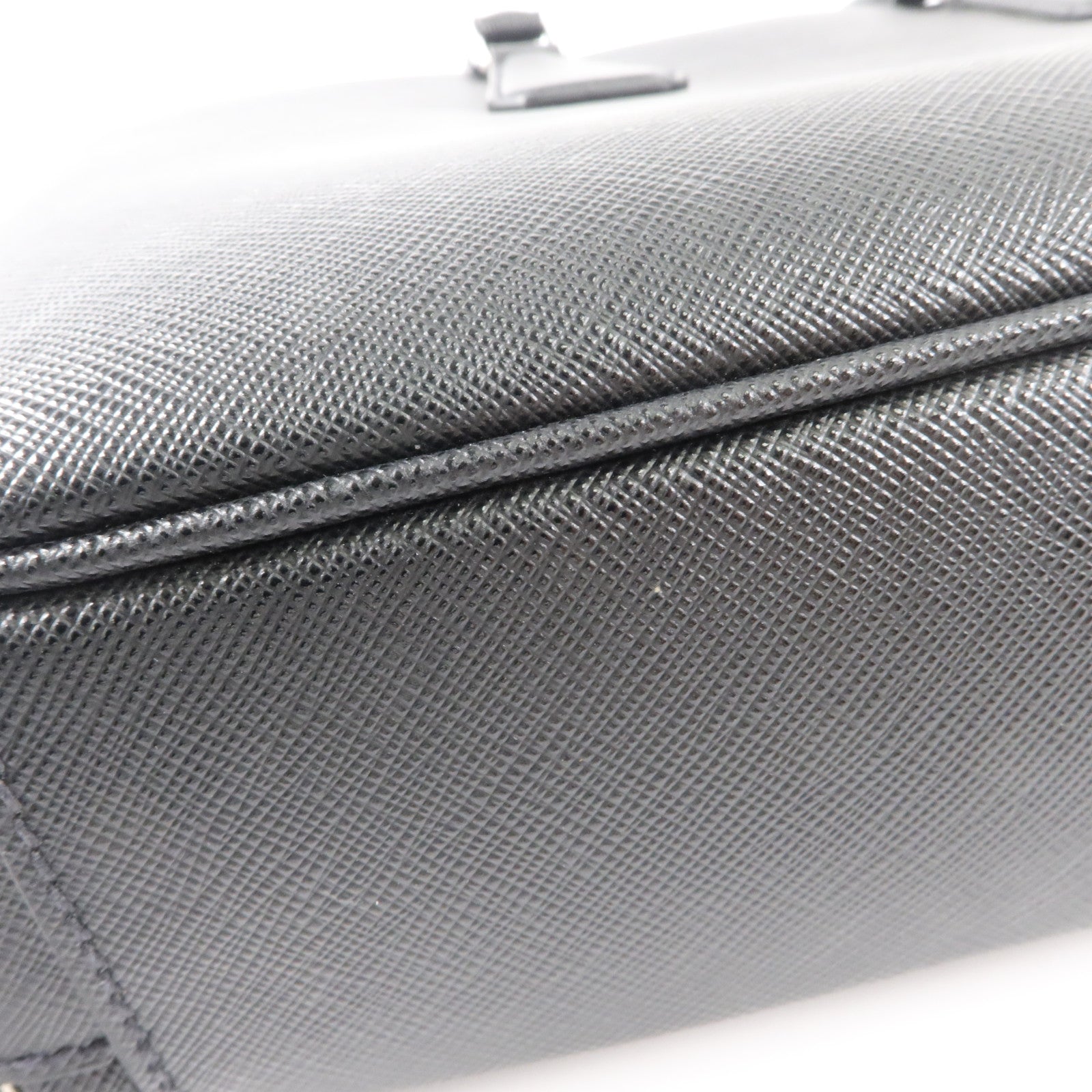 PRADA Saffiano皮革2 Way Shoulder Bag Briefcase手挽肩背兩用袋
