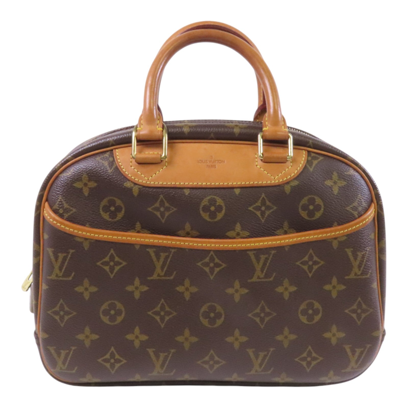 LOUIS VUITTON Monogram Trouville金扣手挽袋