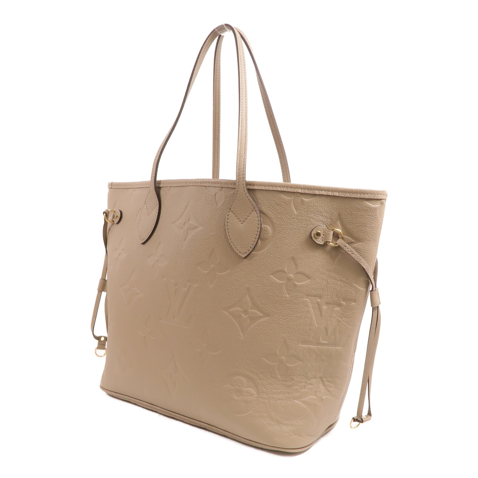 LOUIS VUITTON Monogram Empreinte Neverfull MM肩背袋