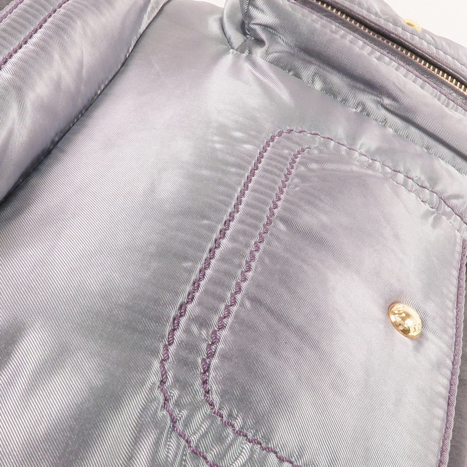 TOD'S 尼龍Shoulder Bag金扣肩背袋