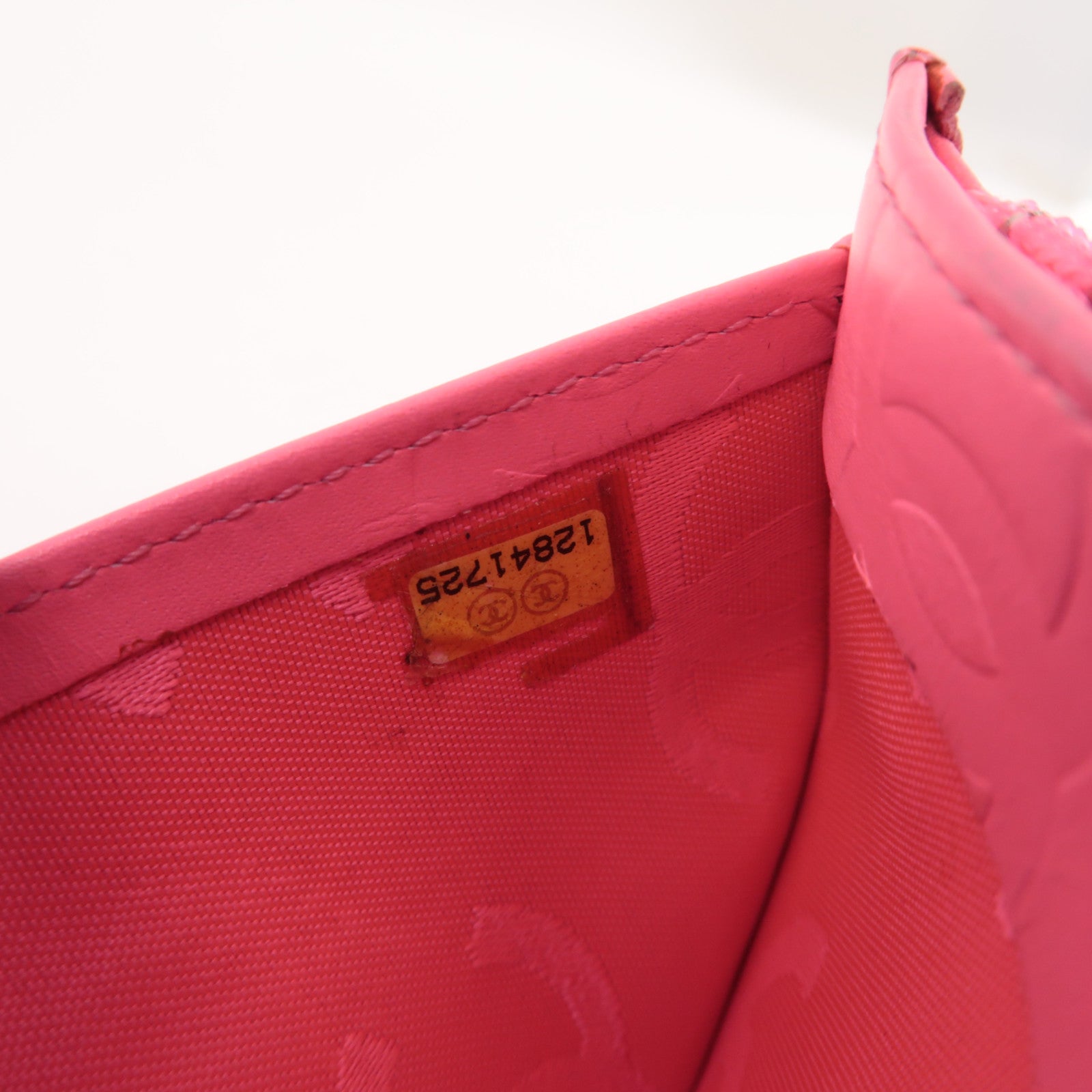 CHANEL 菱格牛皮皮革Cambon Long Wallet銀扣長錢包黑色