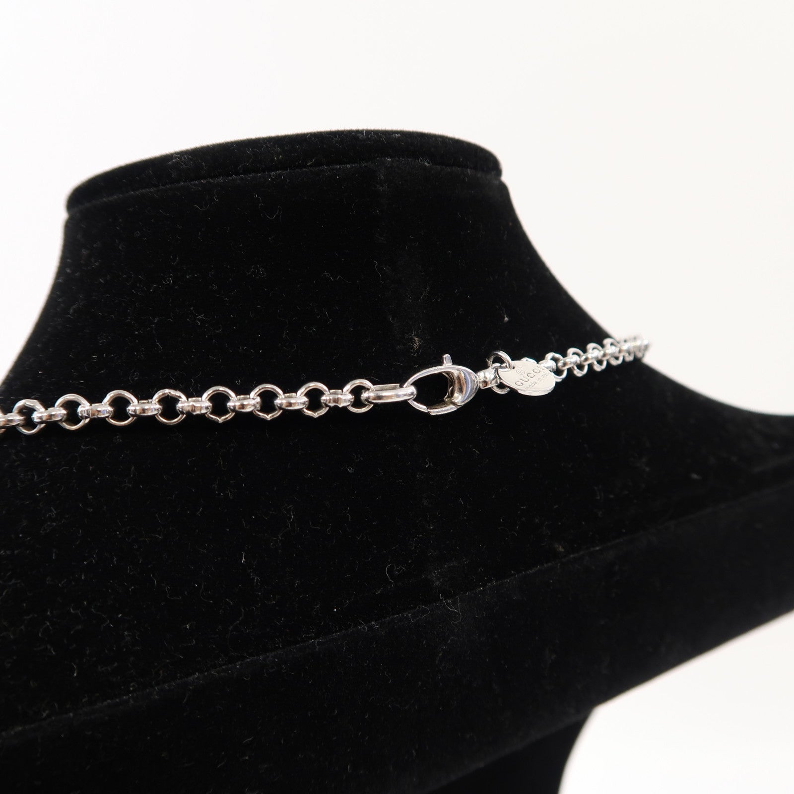 GUCCI 925純銀Necklace項鍊銀色