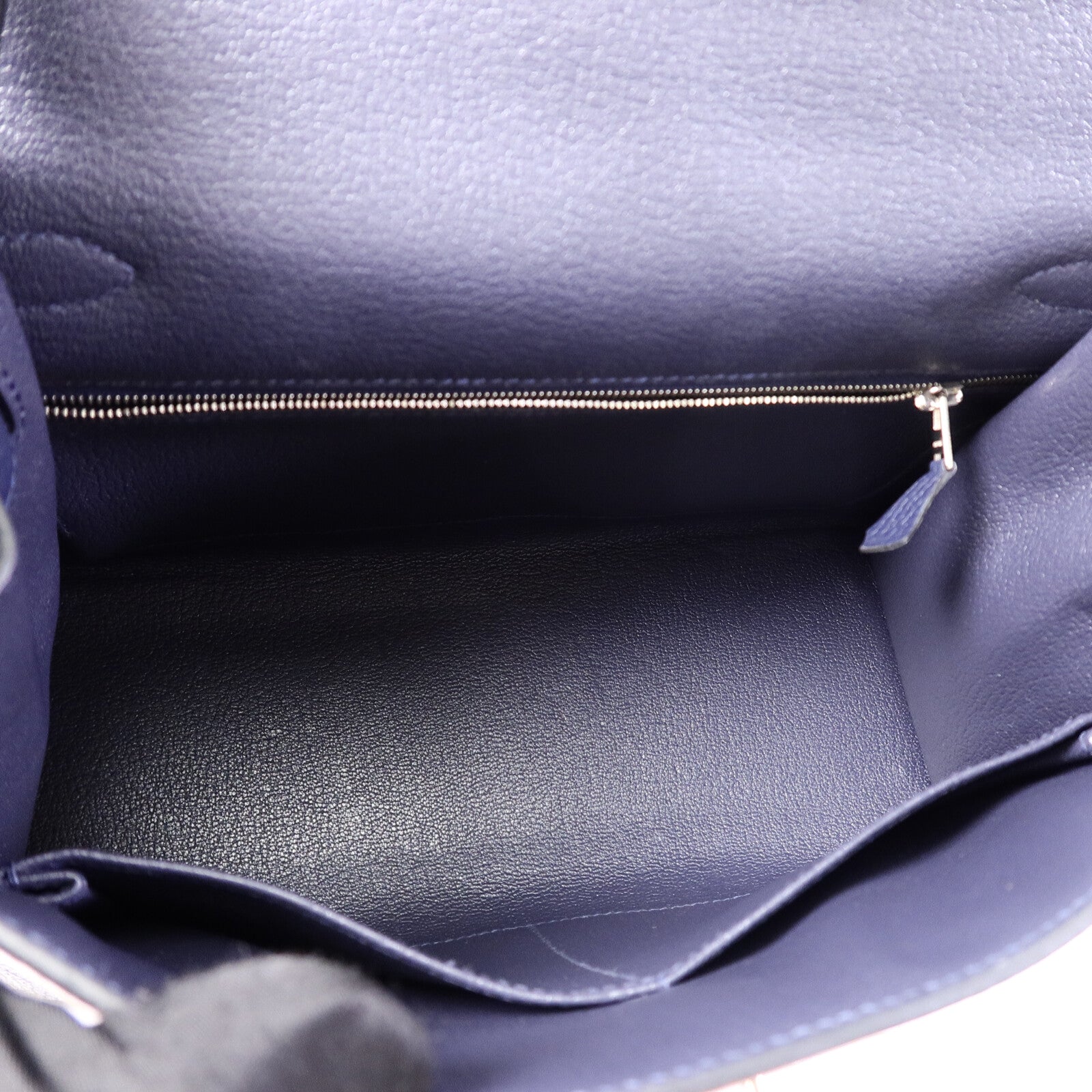 HERMES Clémence/Tadelakt皮革Kelly 28手挽肩背兩用袋Bleu Nuit/Bleu Brighton/Capucine