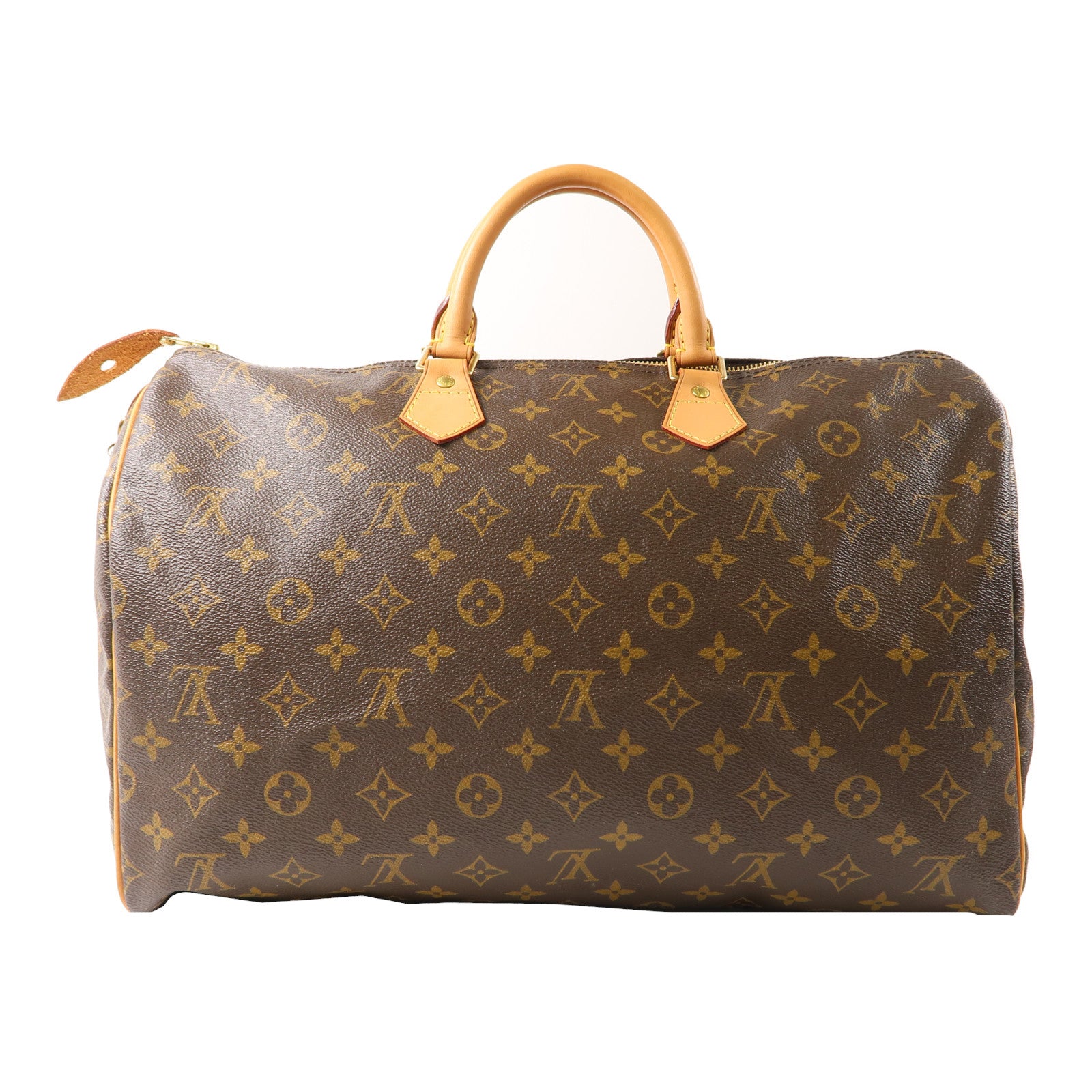 LOUIS VUITTON 【激減優惠】Monogram Speedy 40金扣手挽袋啡色