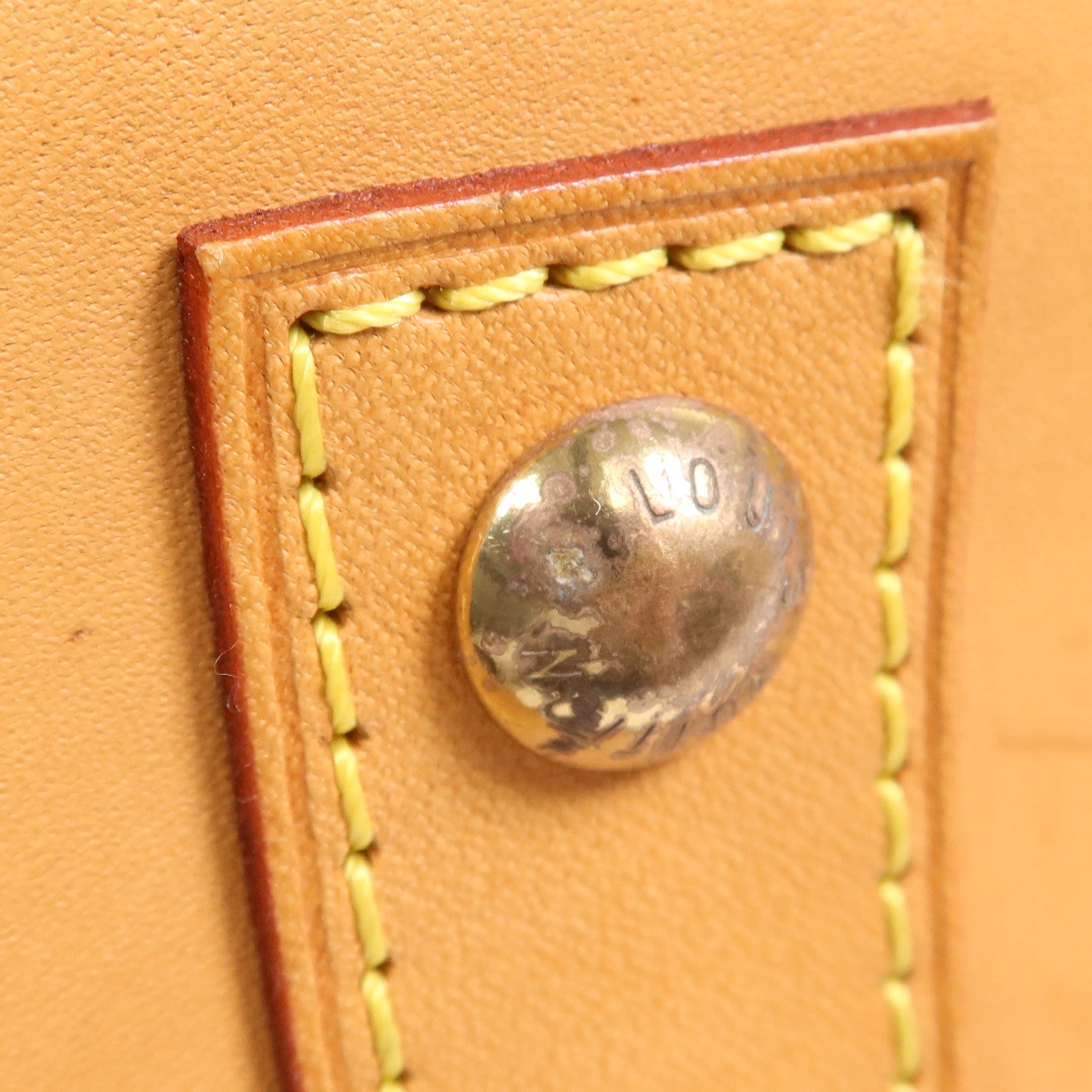 LOUIS VUITTON Monogram Alma BB金扣手挽肩背兩用袋