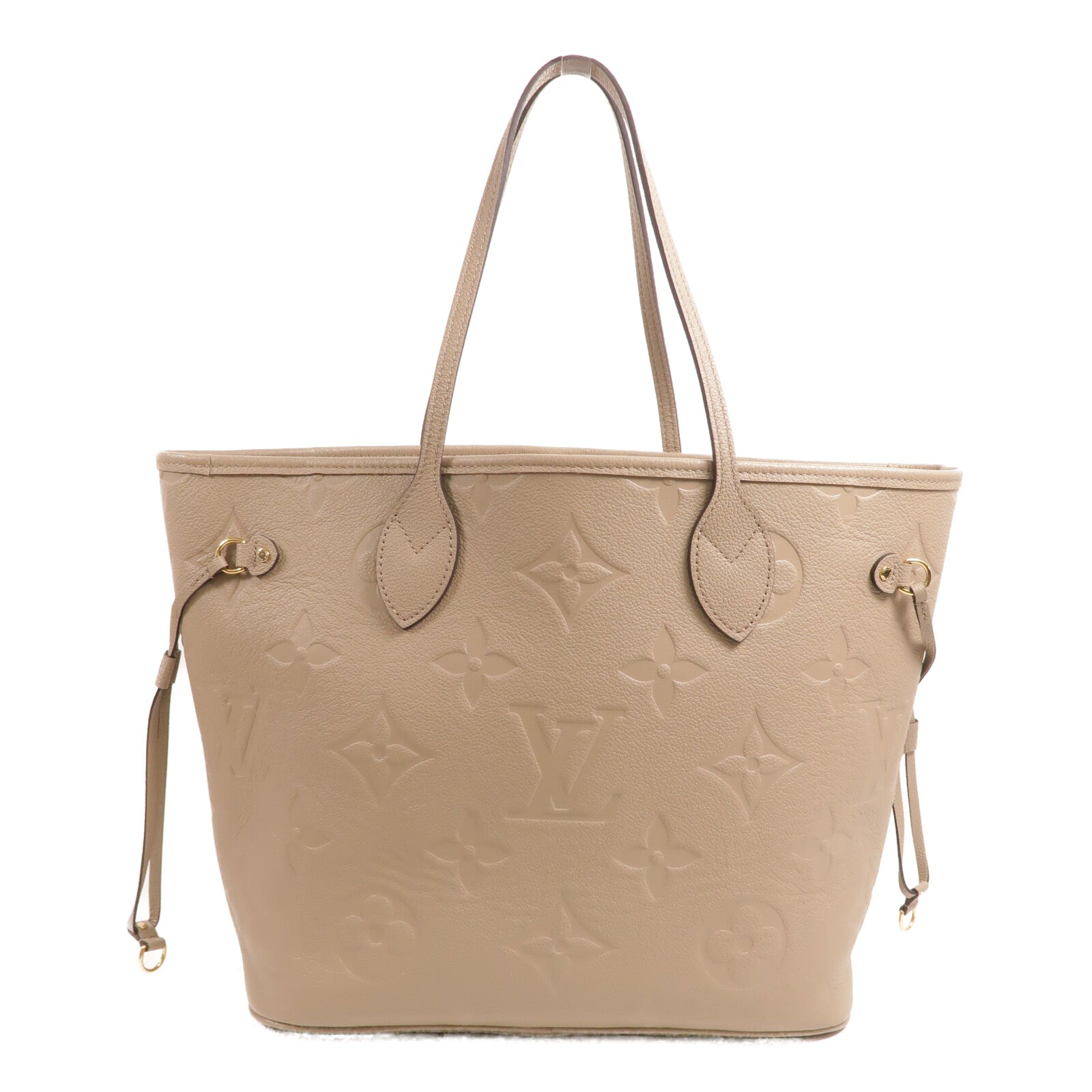 LOUIS VUITTON Monogram Empreinte Neverfull MM肩背袋