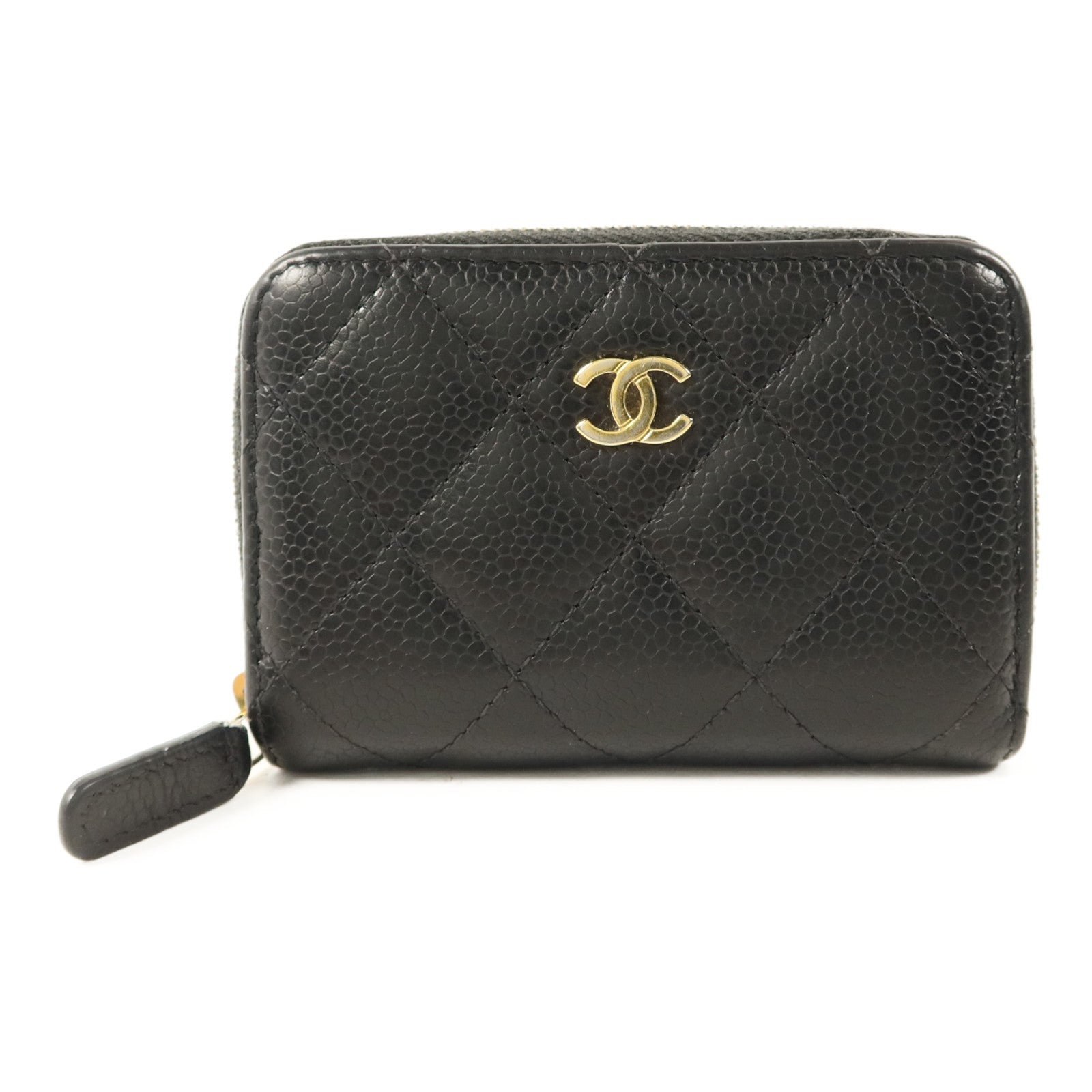 CHANEL 牛皮皮革Coin Case零錢包