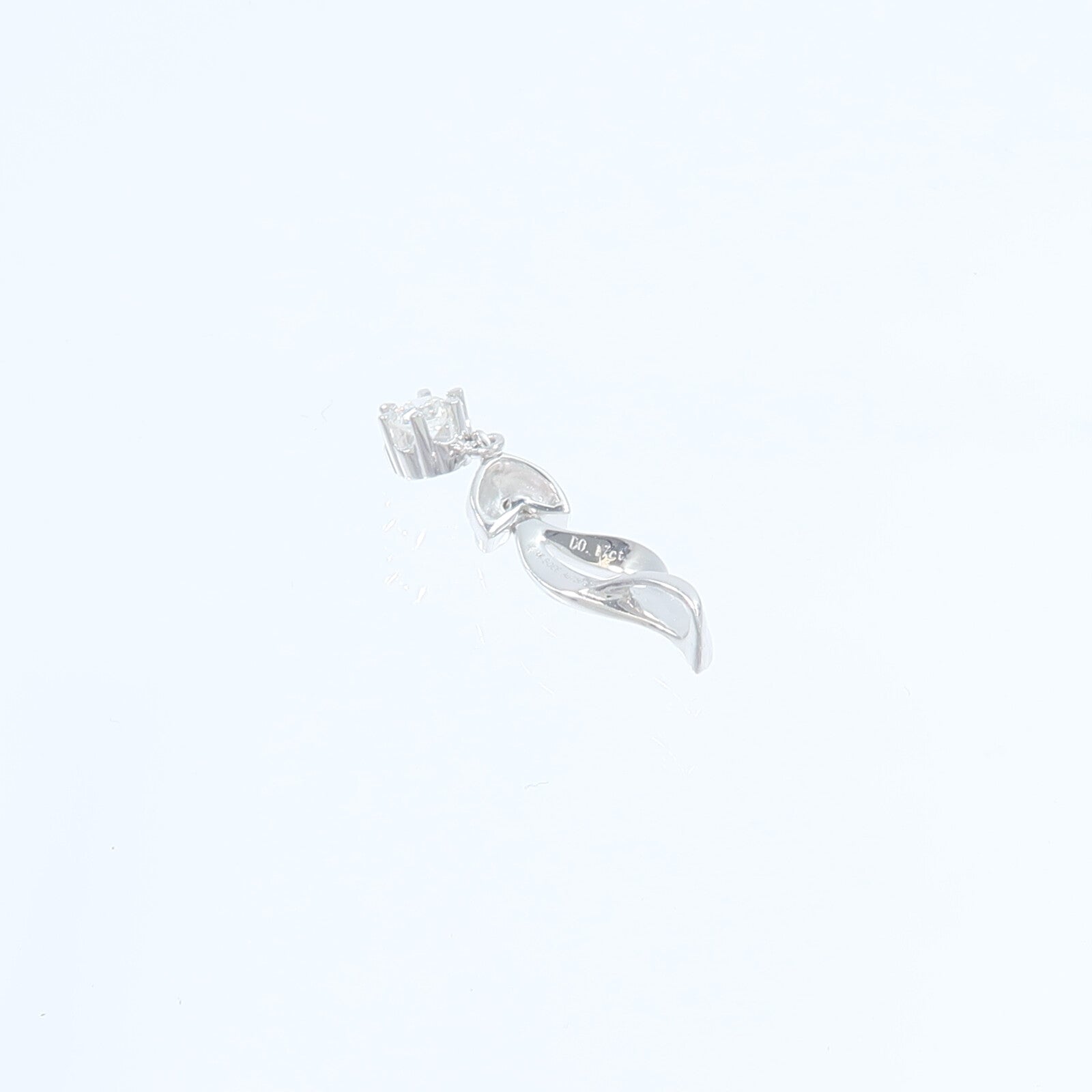 JEWELRY 18K白金Diamond Pendant Top鑽石吊墜