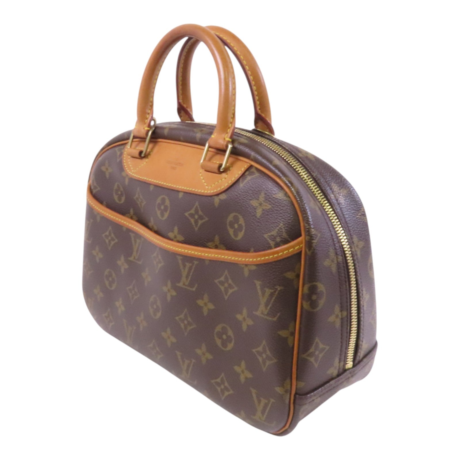 LOUIS VUITTON Monogram Trouville金扣手挽袋