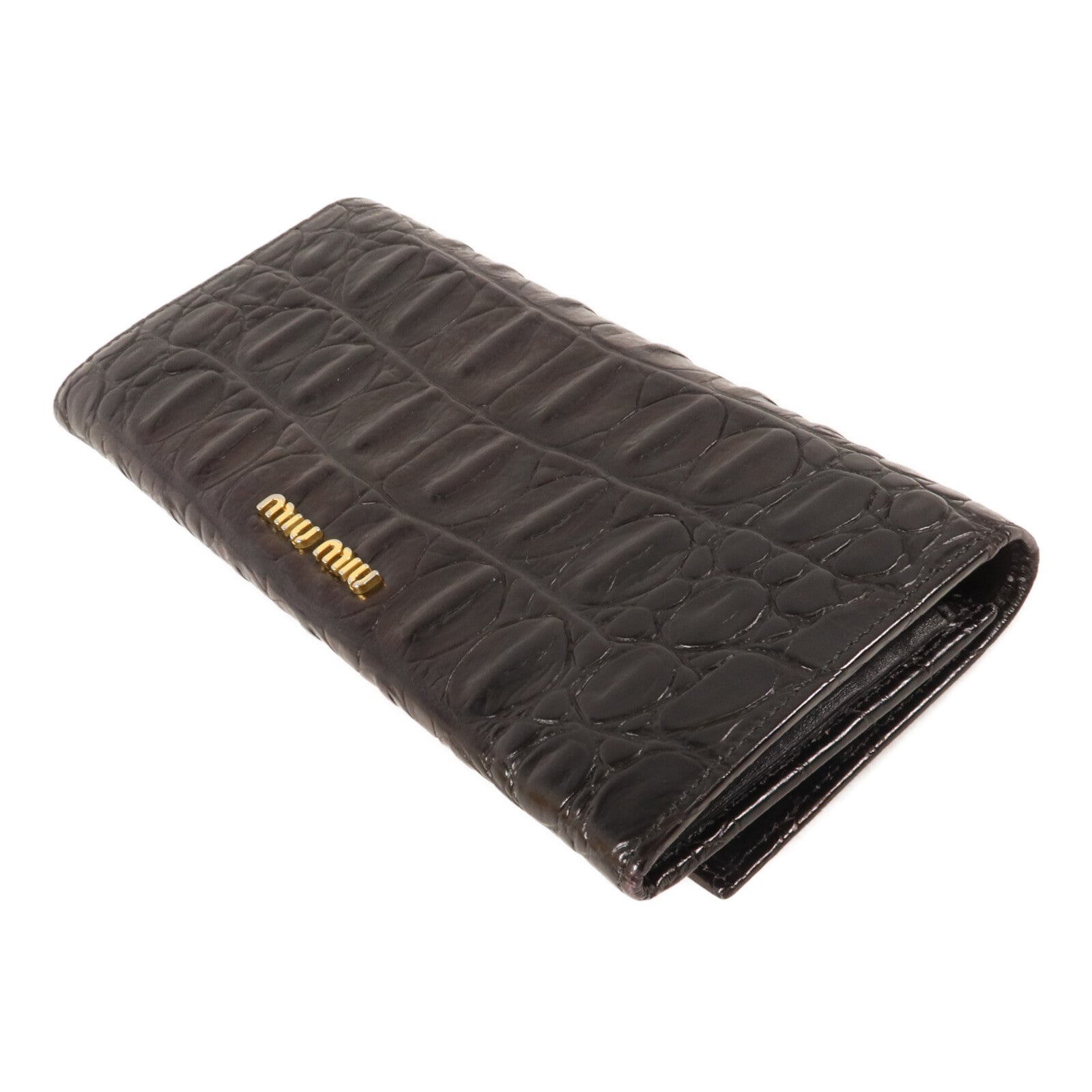 Miu Miu 牛皮皮革Long Wallet長錢包
